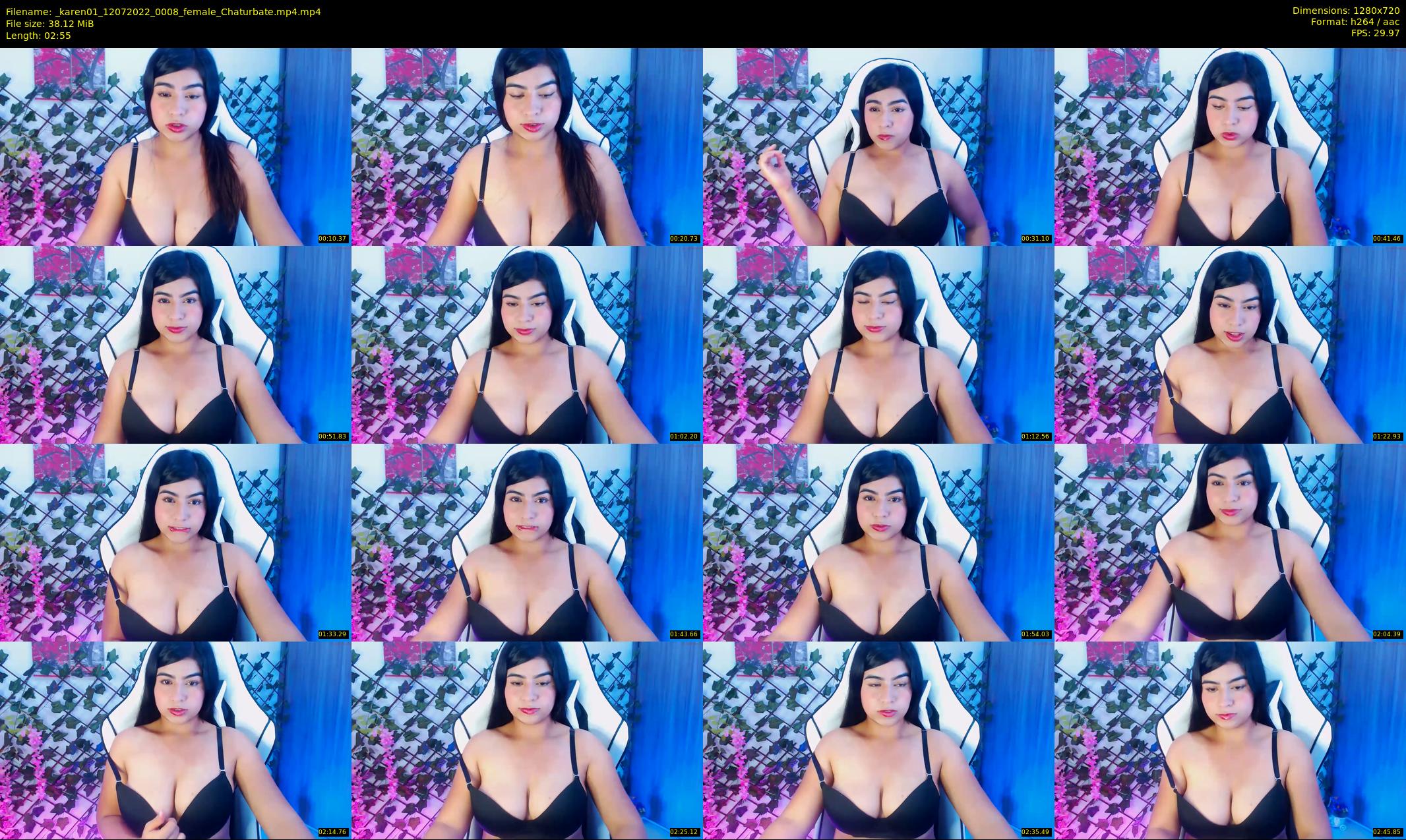 _karen01 — 3 minute Chaturbate female cam show recording, 720p, Jul 12, 2022