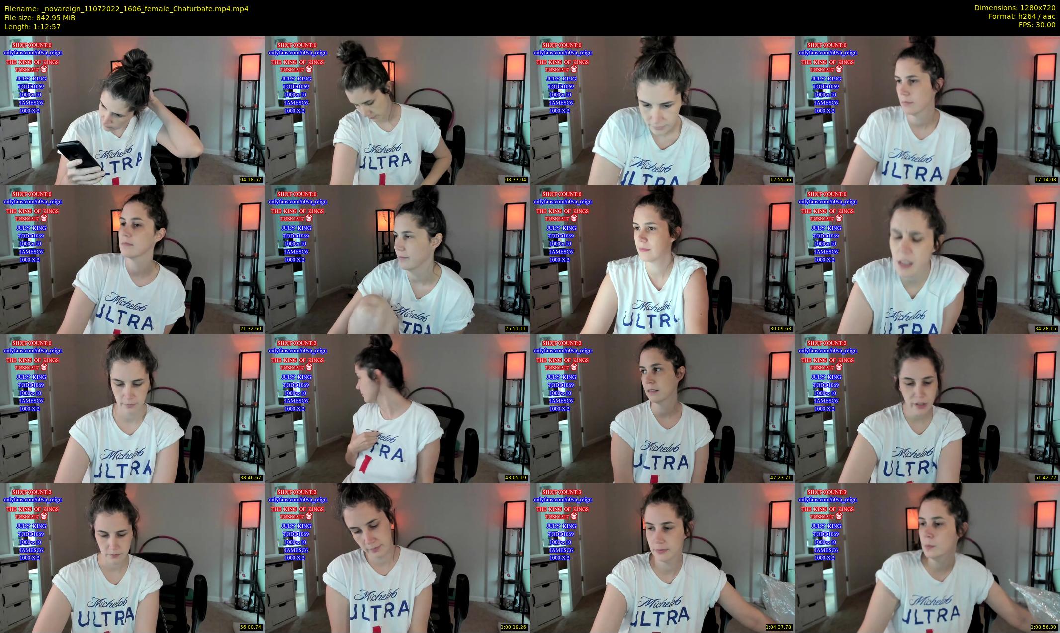 _novareign — 73 minute Chaturbate female cam show recording, 720p, Jul 11, 2022