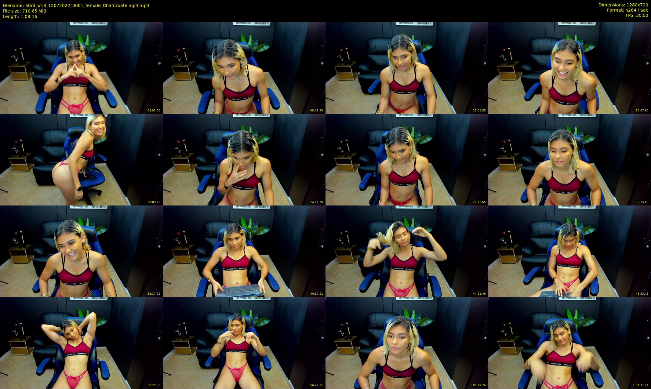 abril_w18 — 69 minute Chaturbate female cam show recording, 720p, Jul 12, 2022