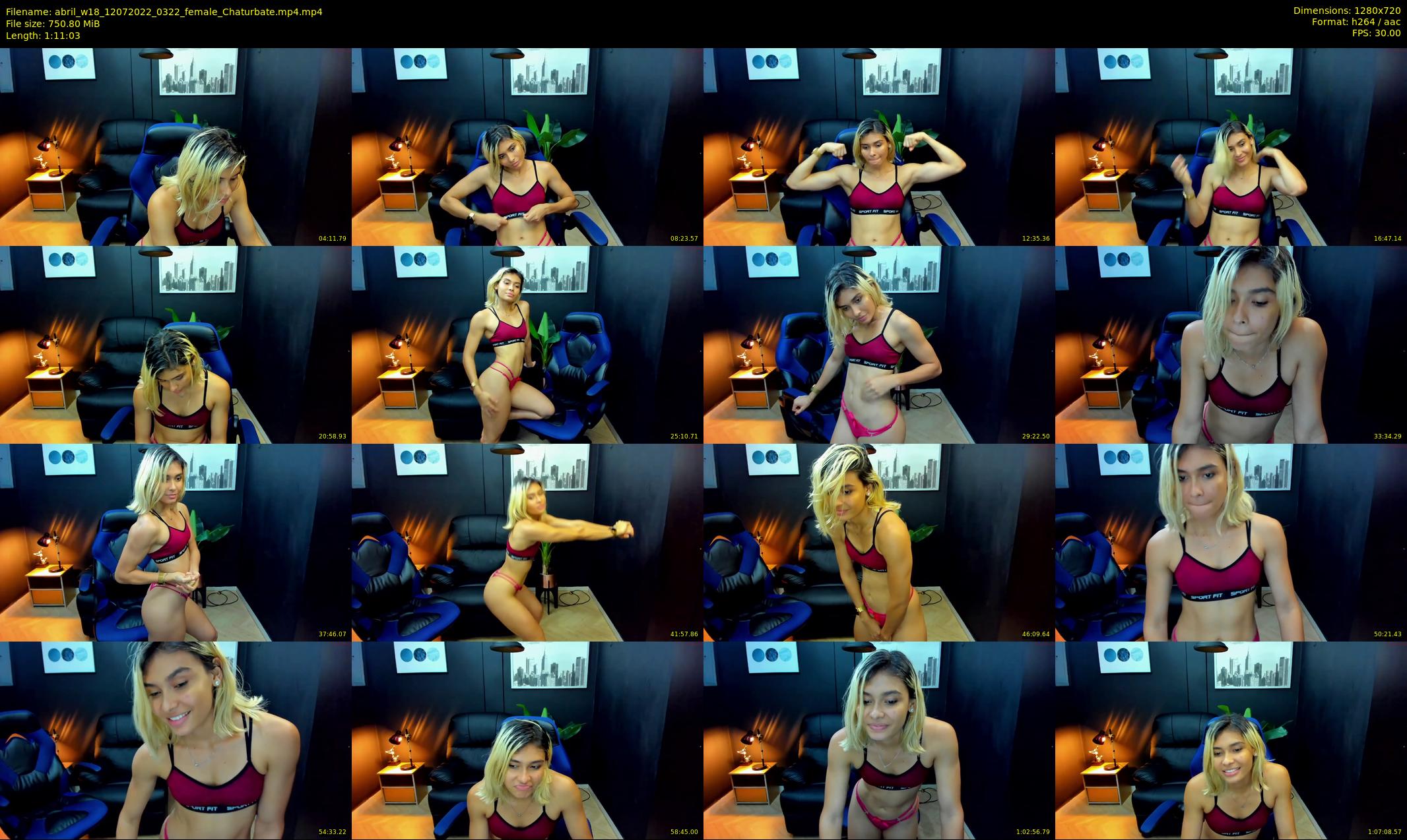 abril_w18 — 72 minute Chaturbate female cam show recording, 720p, Jul 12, 2022
