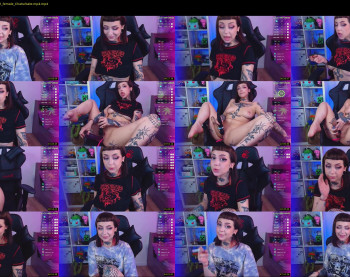 aciddroll — 54 minute Chaturbate female cam show recording, 1080p, Jul 11, 2022