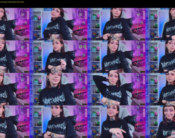aciddroll — 25 minute Chaturbate female cam show recording, 1080p, Jul 12, 2022