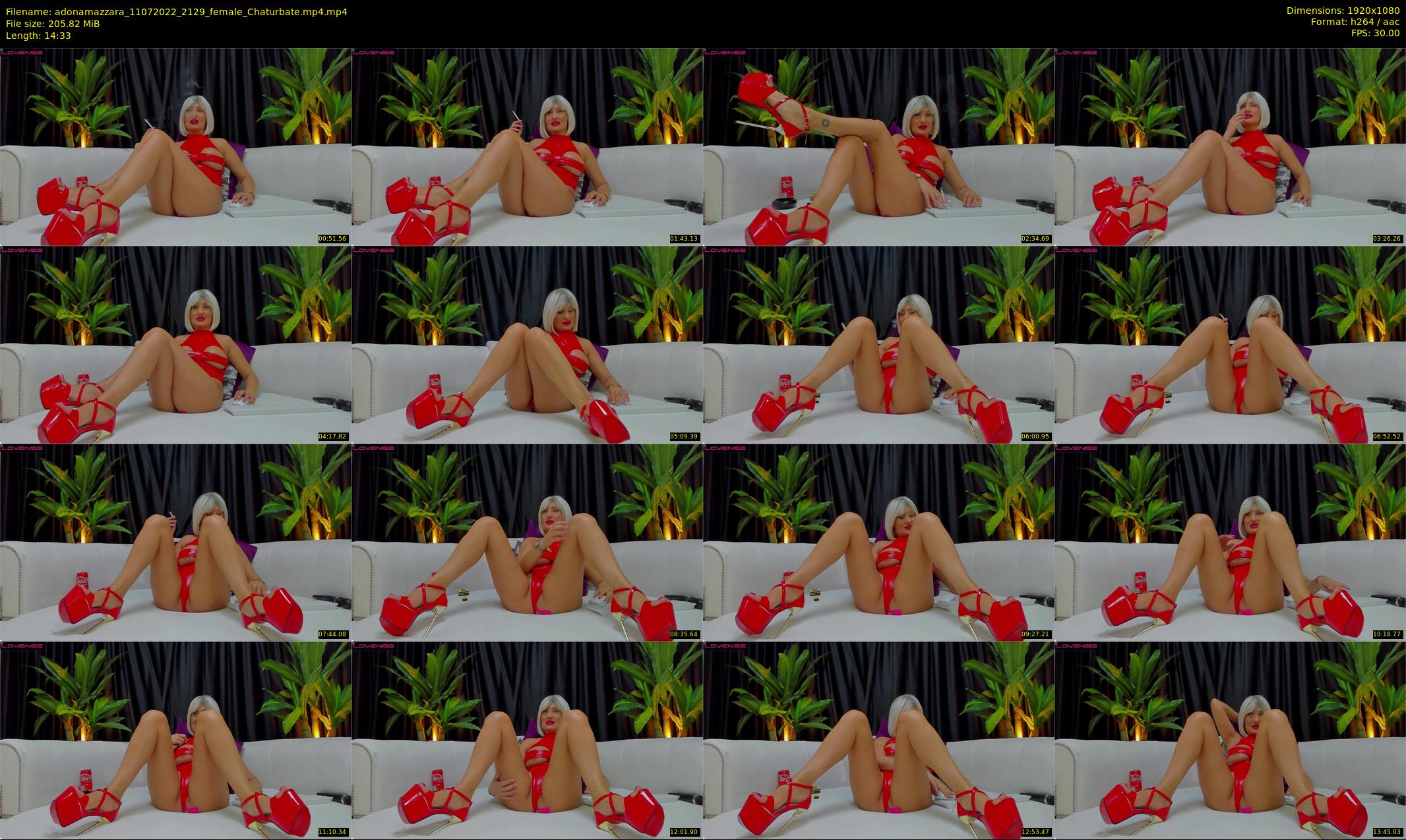 adonamazzara — 15 minute Chaturbate female cam show recording, 1080p, Jul 11, 2022
