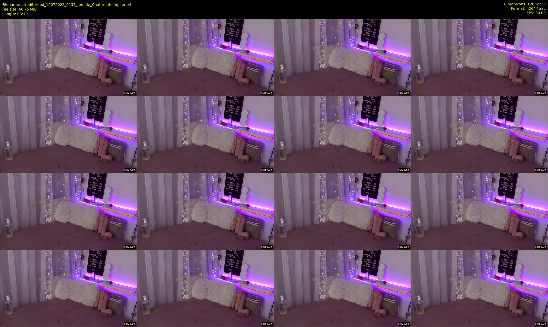 afroditereed — 9 minute Chaturbate female cam show recording, 720p, Jul 12, 2022