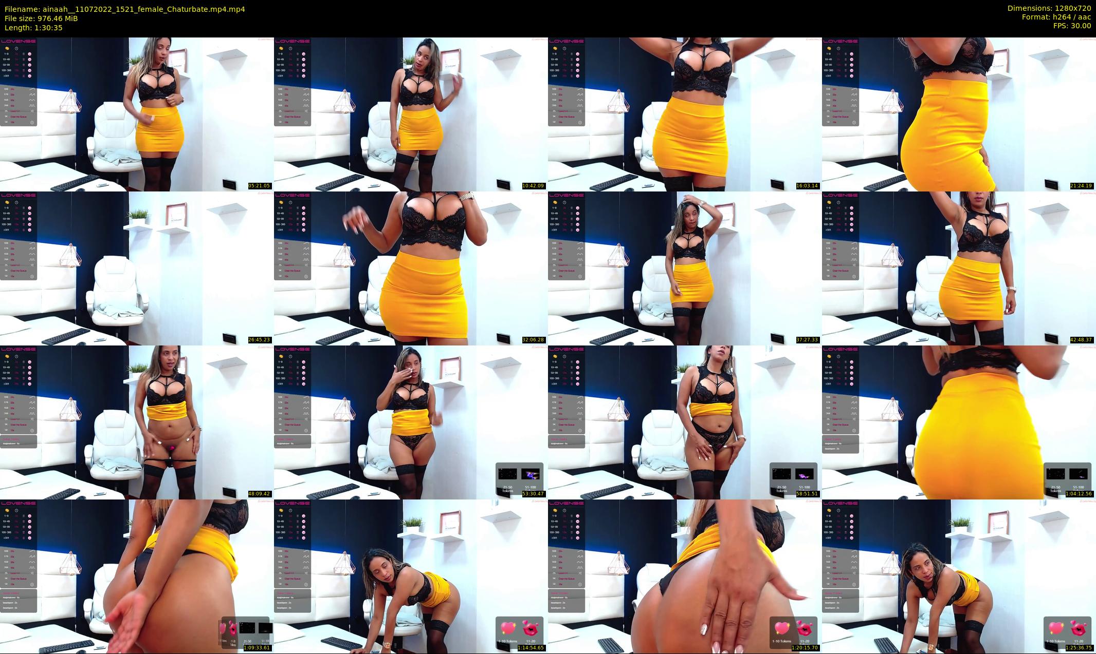 ainaah_ — 91 minute Chaturbate female cam show recording, 720p, Jul 11, 2022