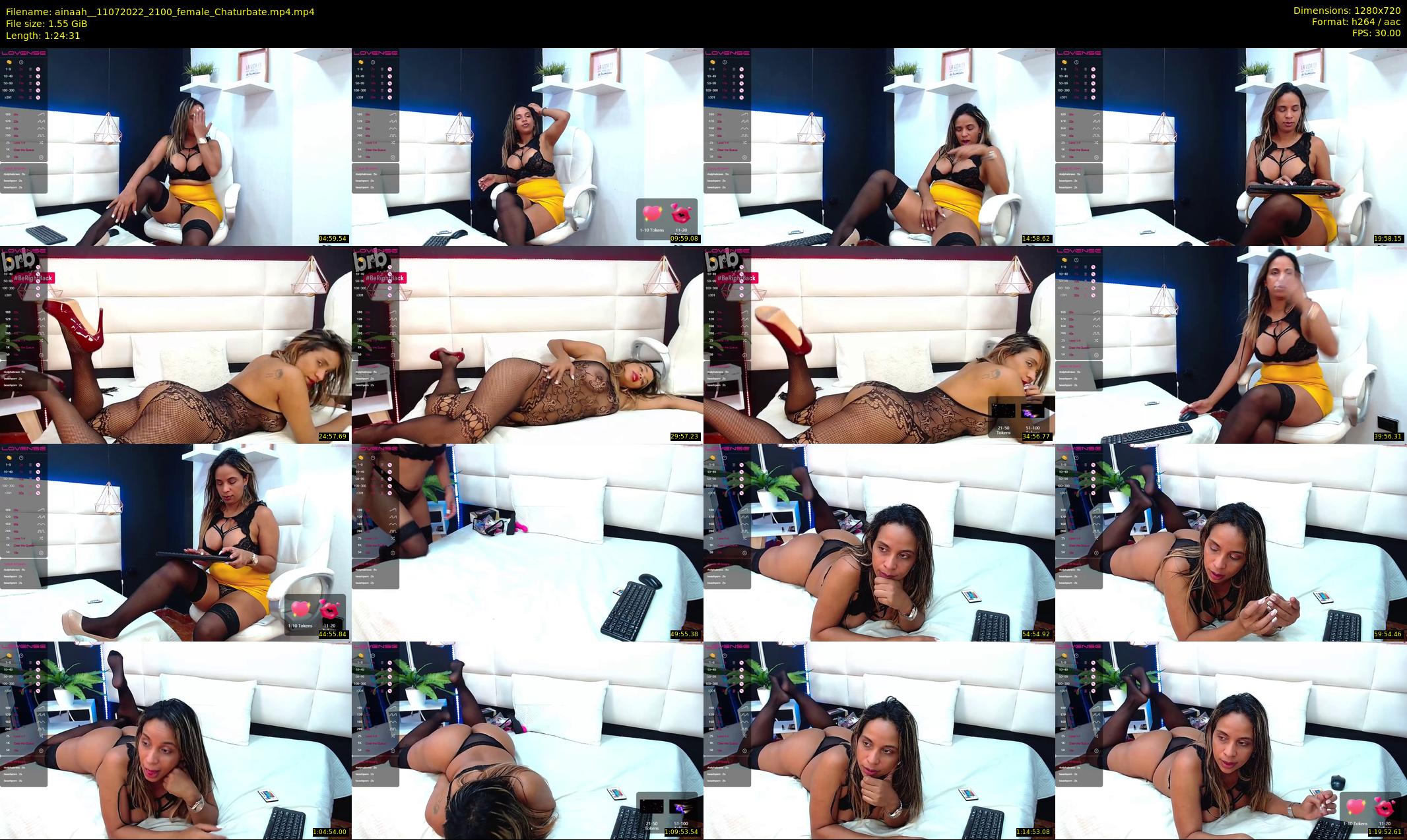 ainaah_ — 85 minute Chaturbate female cam show recording, 720p, Jul 11, 2022