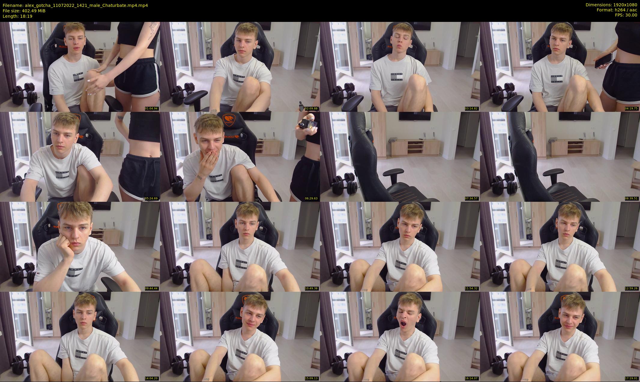 alex_gotcha — 19 minute Chaturbate male cam show recording, 1080p, Jul 11, 2022
