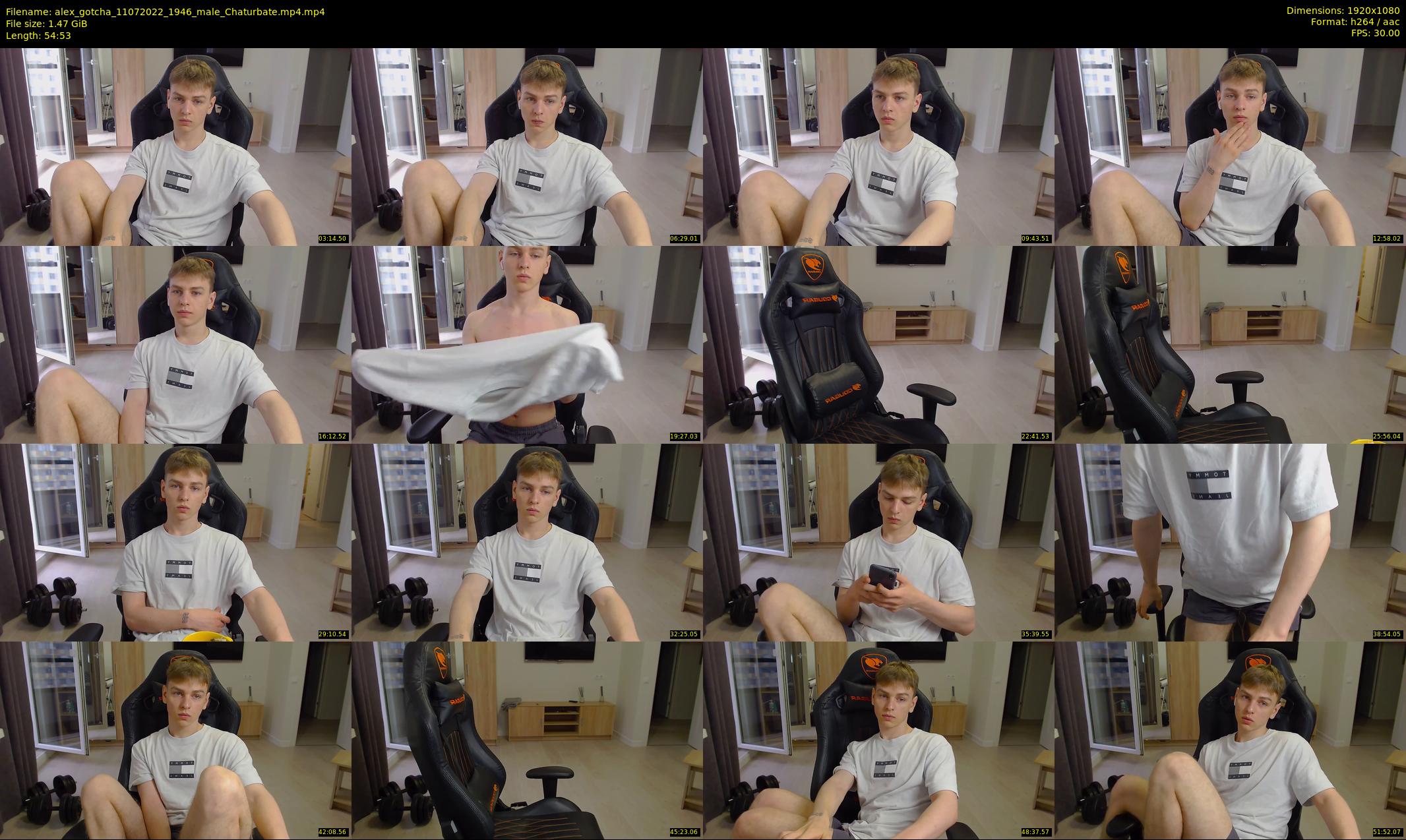 alex_gotcha — 55 minute Chaturbate male cam show recording, 1080p, Jul 11, 2022