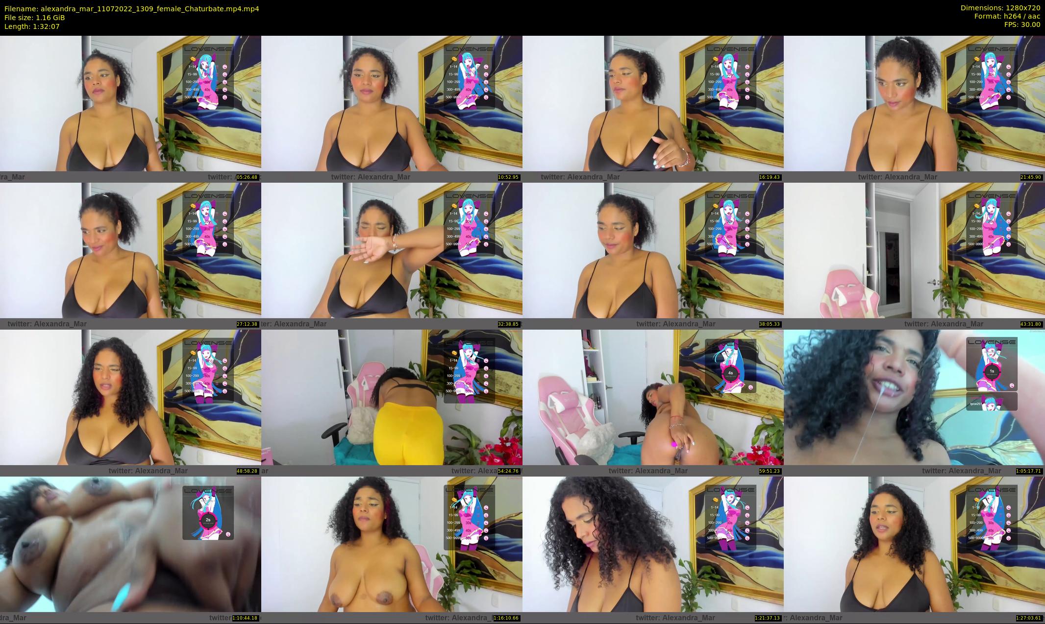 alexandra_mar — 93 minute Chaturbate female cam show recording, 720p, Jul 11, 2022