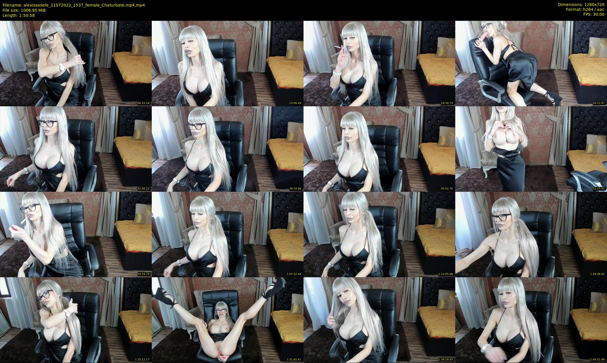 alexissadele — 111 minute Chaturbate female cam show recording, 720p, Jul 11, 2022