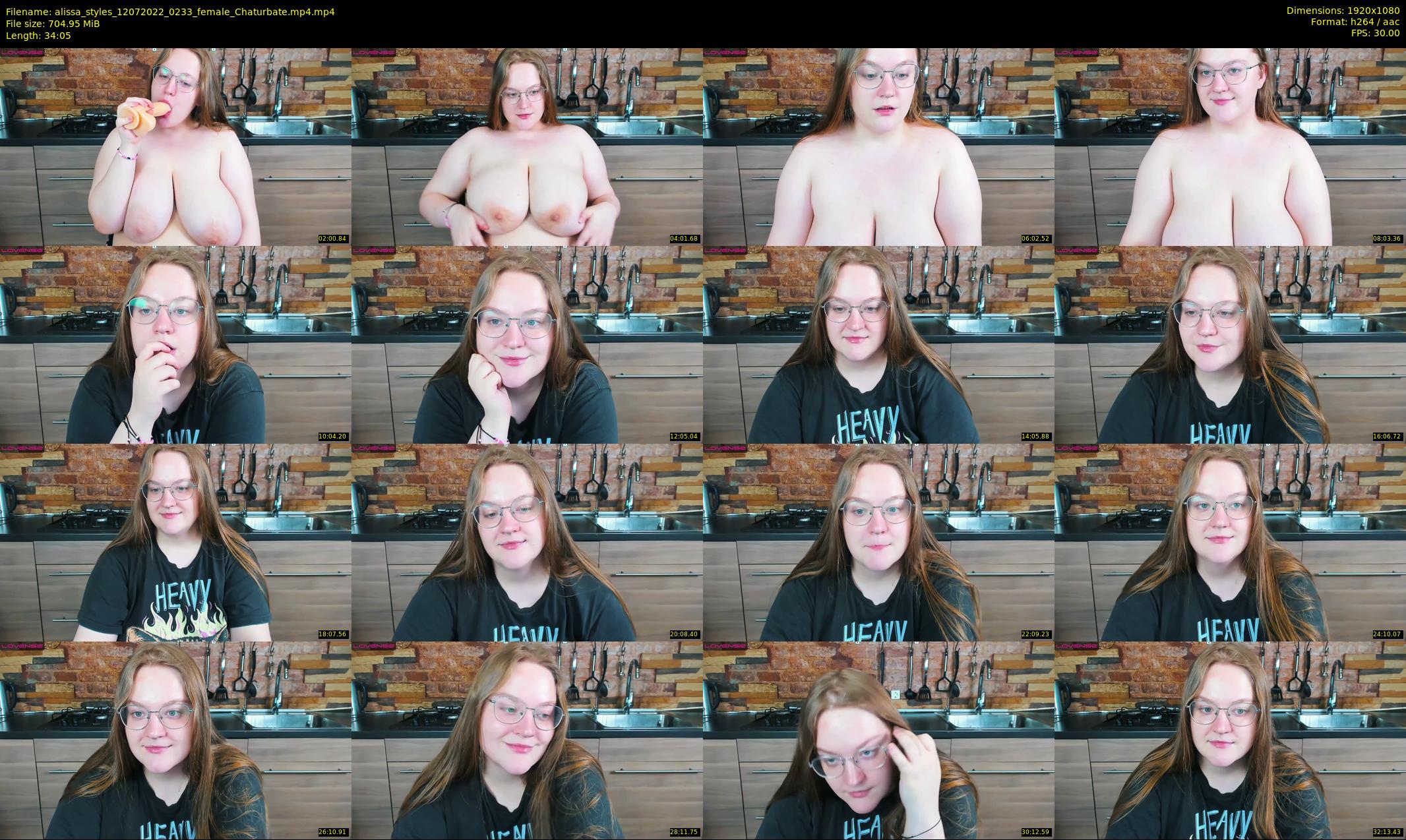 alissa_styles — 35 minute Chaturbate female cam show recording, 1080p, Jul 12, 2022