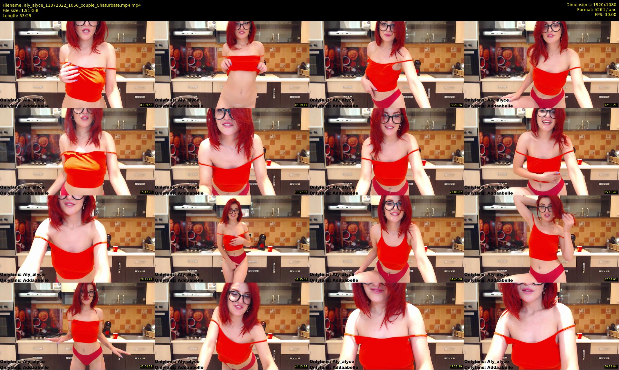 aly_alyce — 54 minute Chaturbate female cam show recording, 1080p, Jul 11, 2022