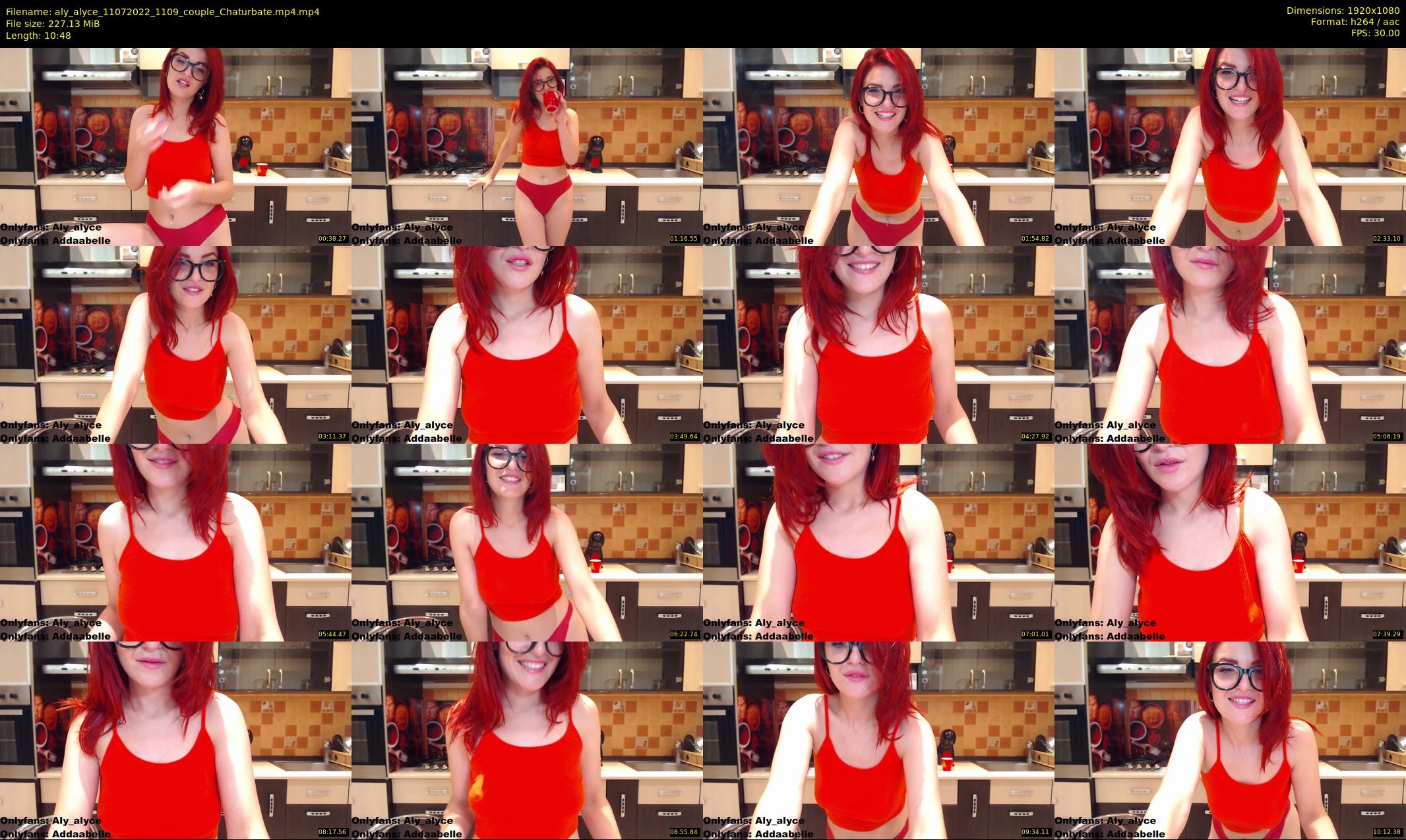aly_alyce — 11 minute Chaturbate female cam show recording, 1080p, Jul 11, 2022
