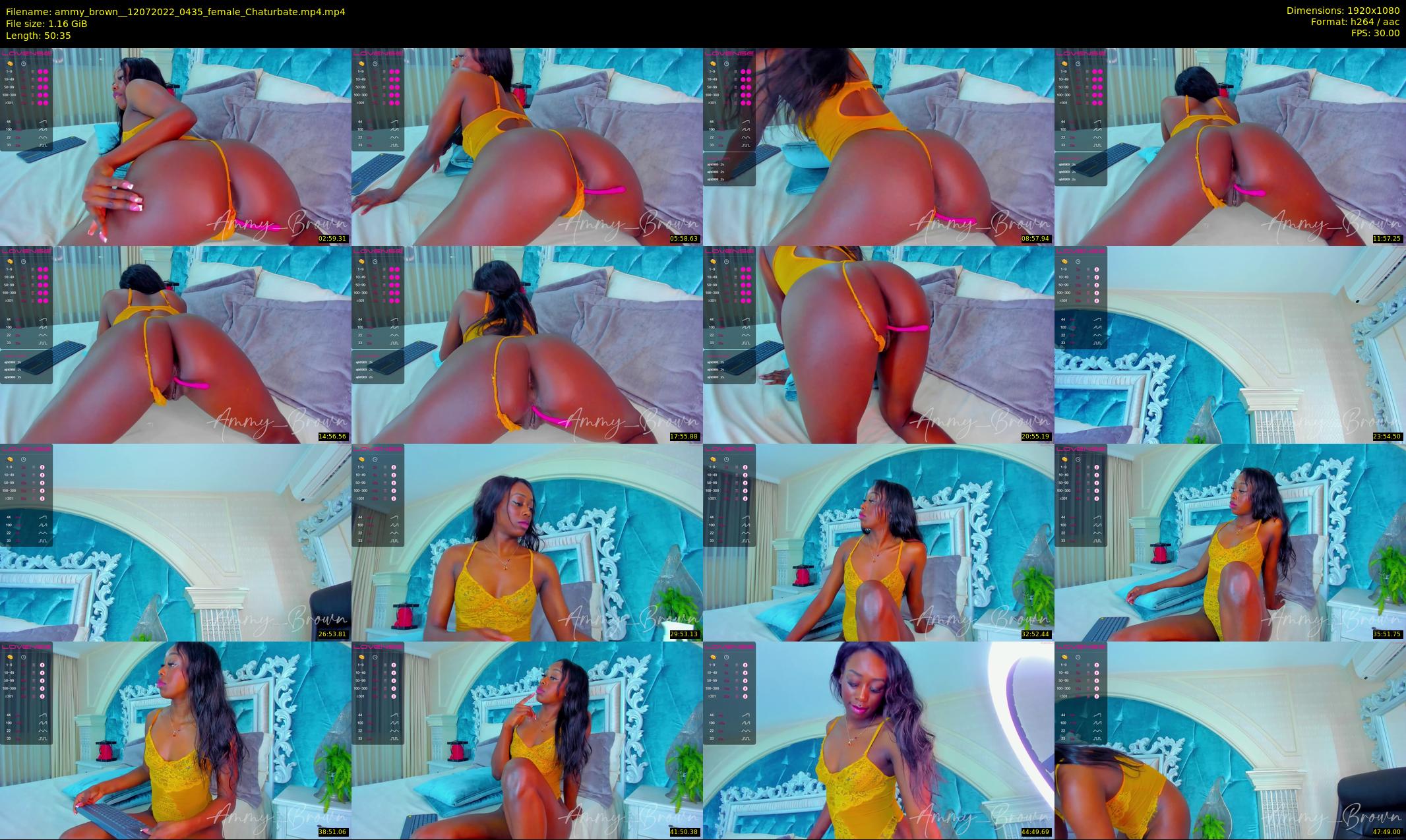 ammy_brown_ — 51 minute Chaturbate female cam show recording, 1080p, Jul 12, 2022