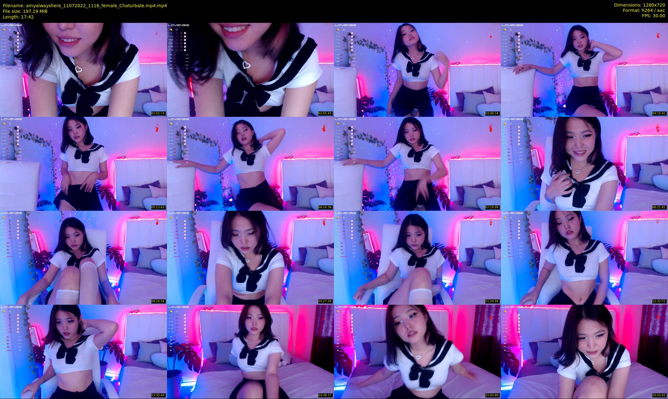 amyalwayshere — 18 minute Chaturbate female cam show recording, 720p, Jul 11, 2022