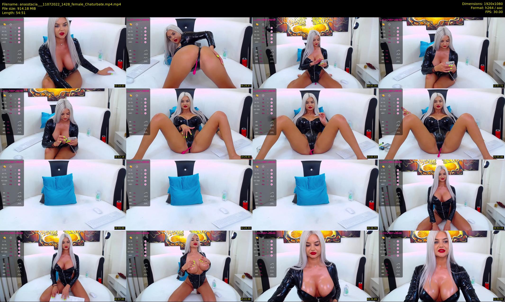 anasstacia__ — 55 minute Chaturbate female cam show recording, 1080p, Jul 11, 2022