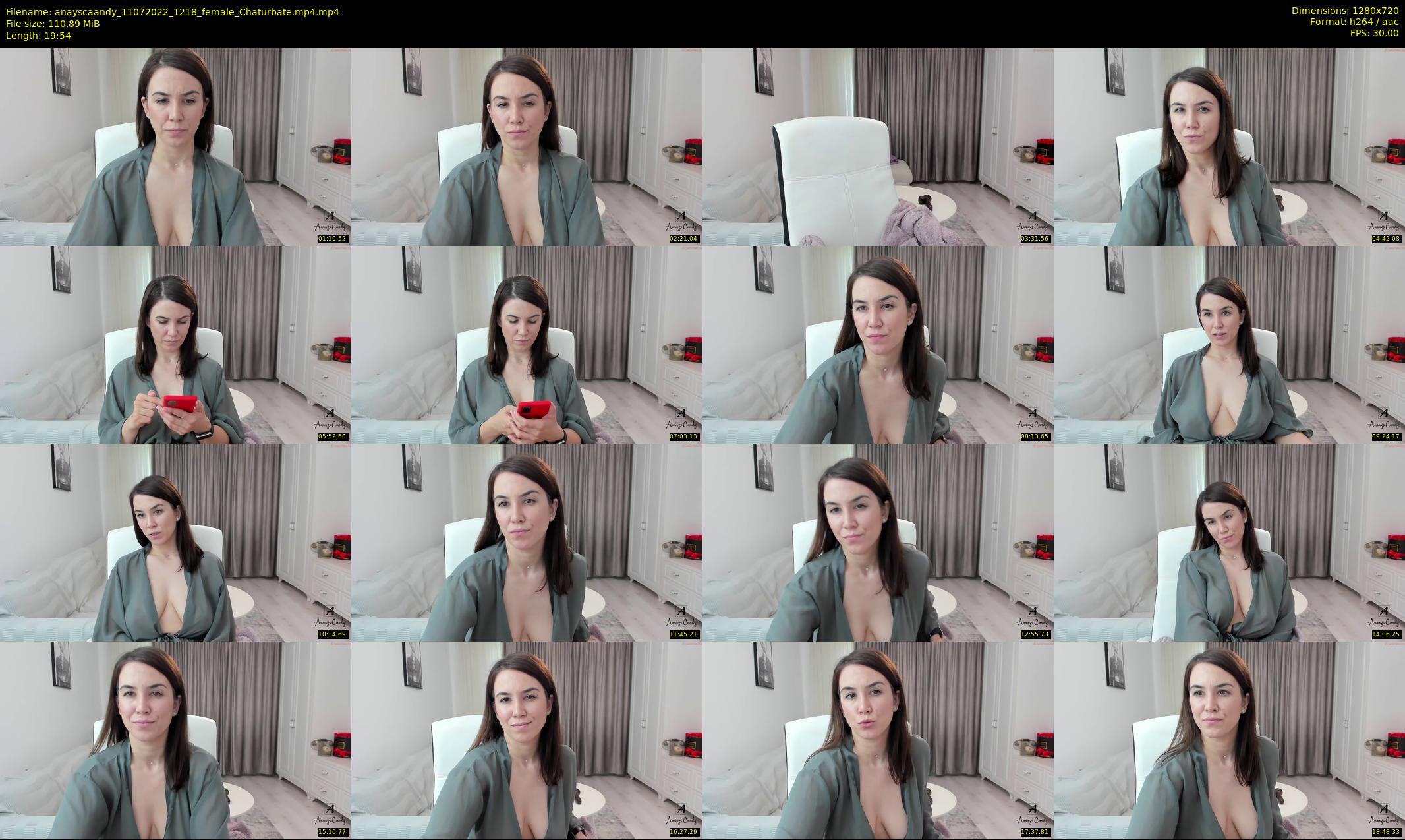 anayscaandy — 20 minute Chaturbate female cam show recording, 720p, Jul 11, 2022