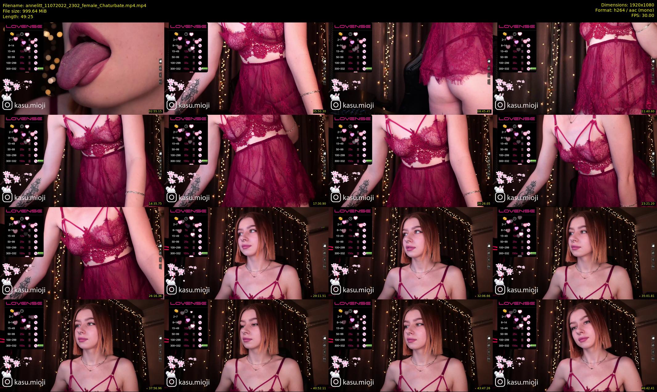 annelitt — 50 minute Chaturbate female cam show recording, 1080p, Jul 11, 2022