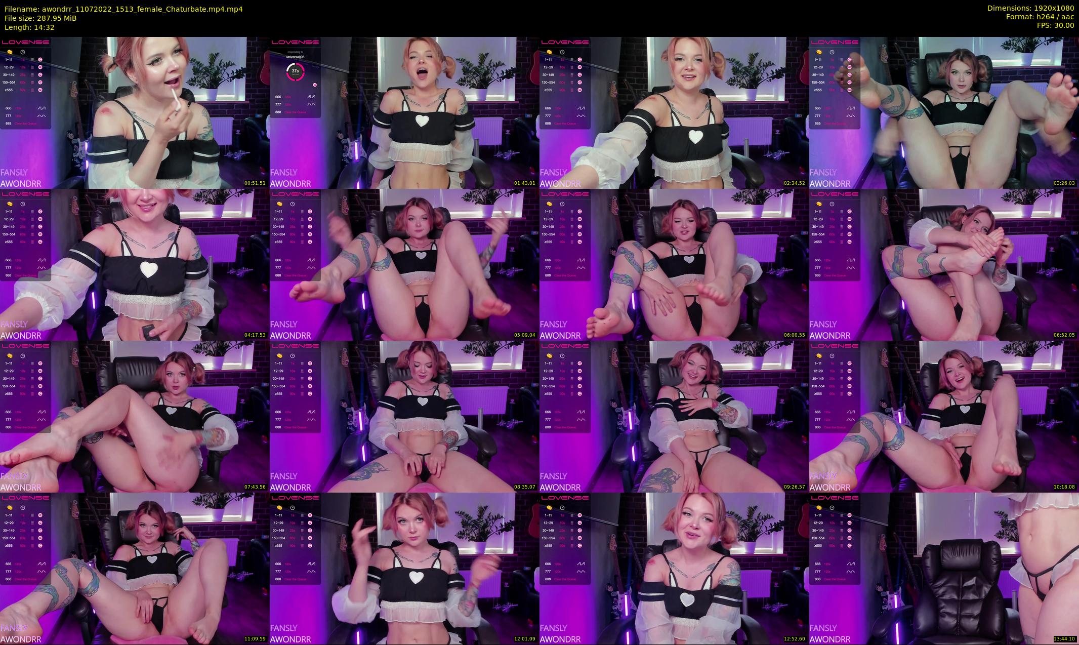 awondrr — 15 minute Chaturbate female cam show recording, 1080p, Jul 11, 2022