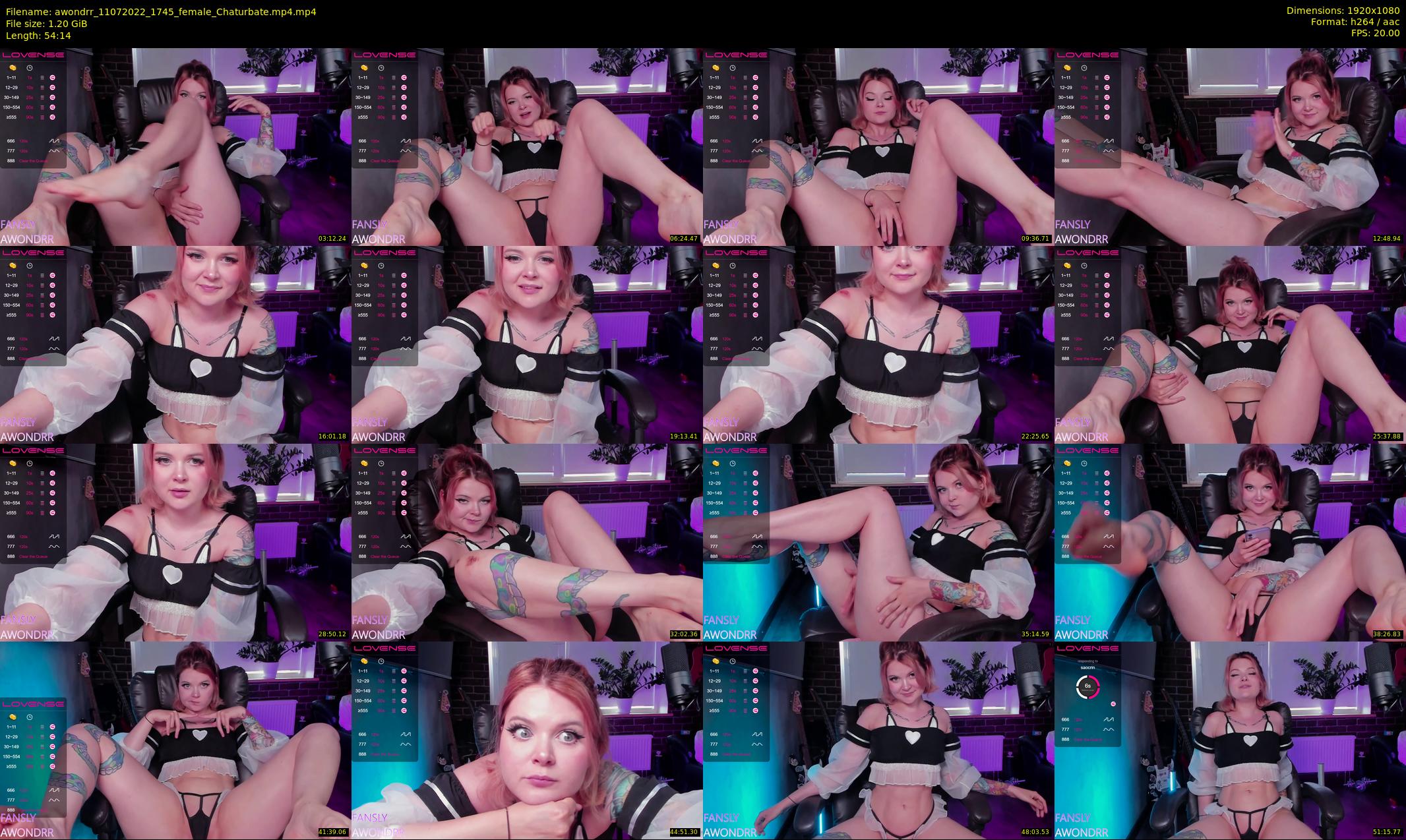 awondrr — 55 minute Chaturbate female cam show recording, 1080p, Jul 11, 2022