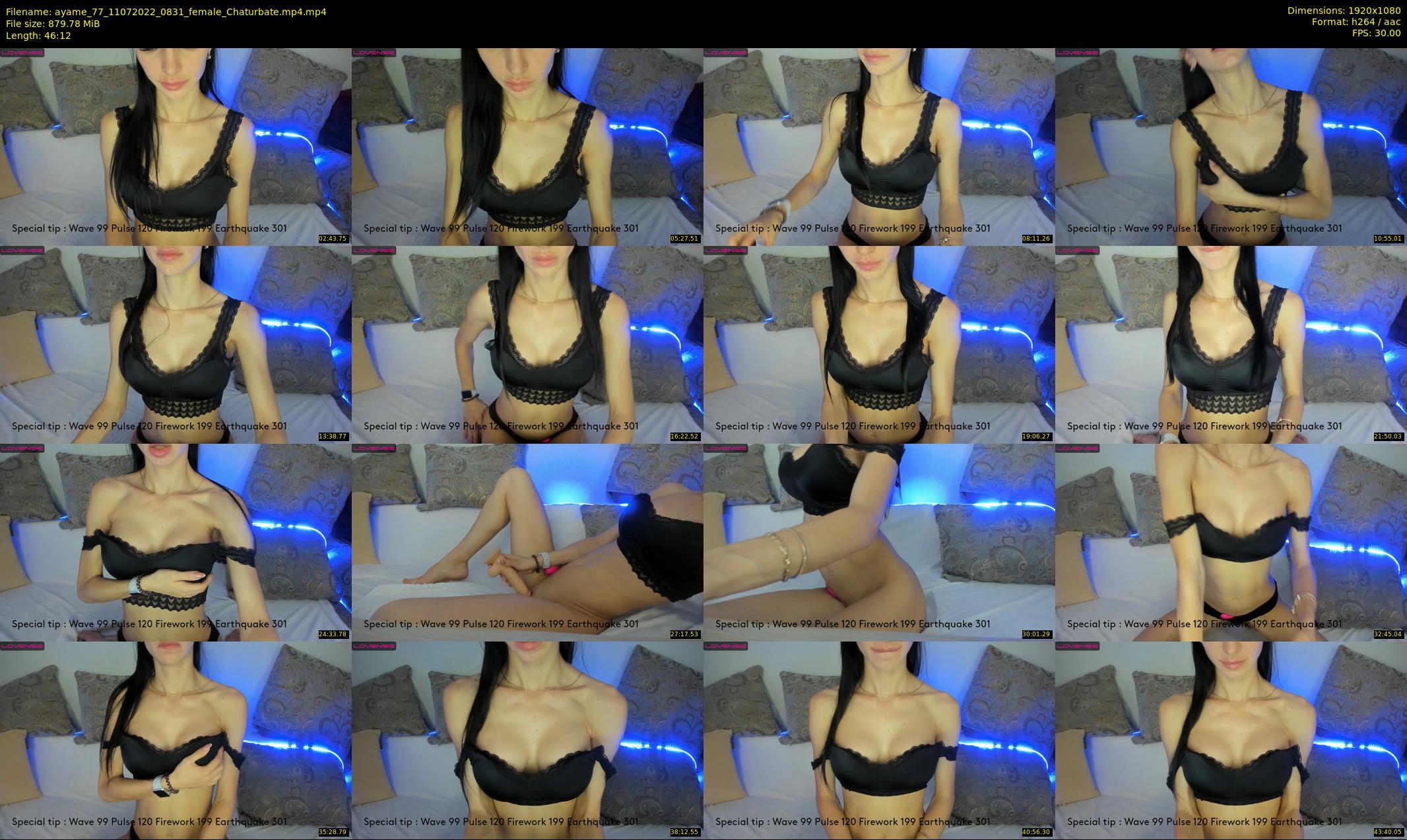 ayame_77 — 47 minute Chaturbate female cam show recording, 1080p, Jul 11, 2022