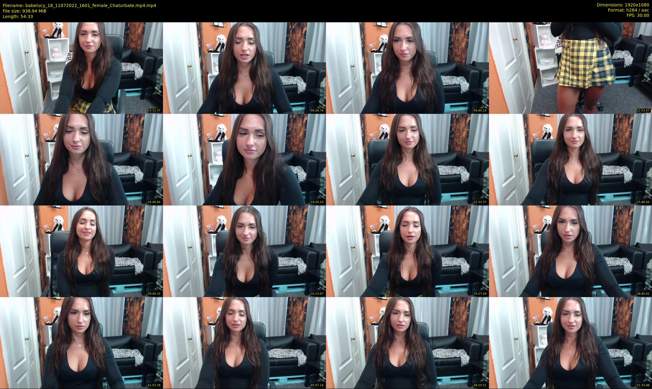 babelucy_18 — 55 minute Chaturbate female cam show recording, 1080p, Jul 11, 2022