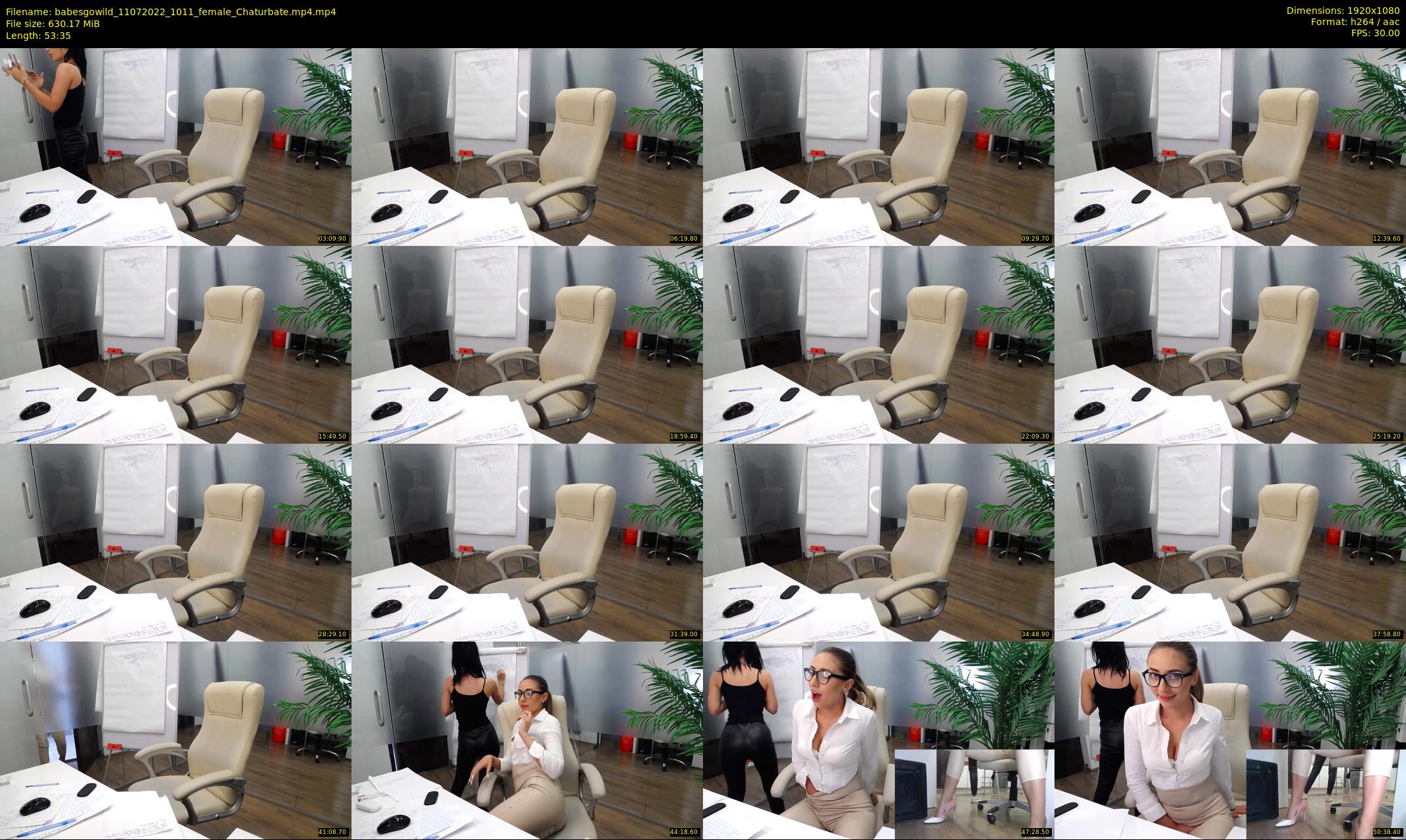 babesgowild — 54 minute Chaturbate couple cam show recording, 1080p, Jul 11, 2022