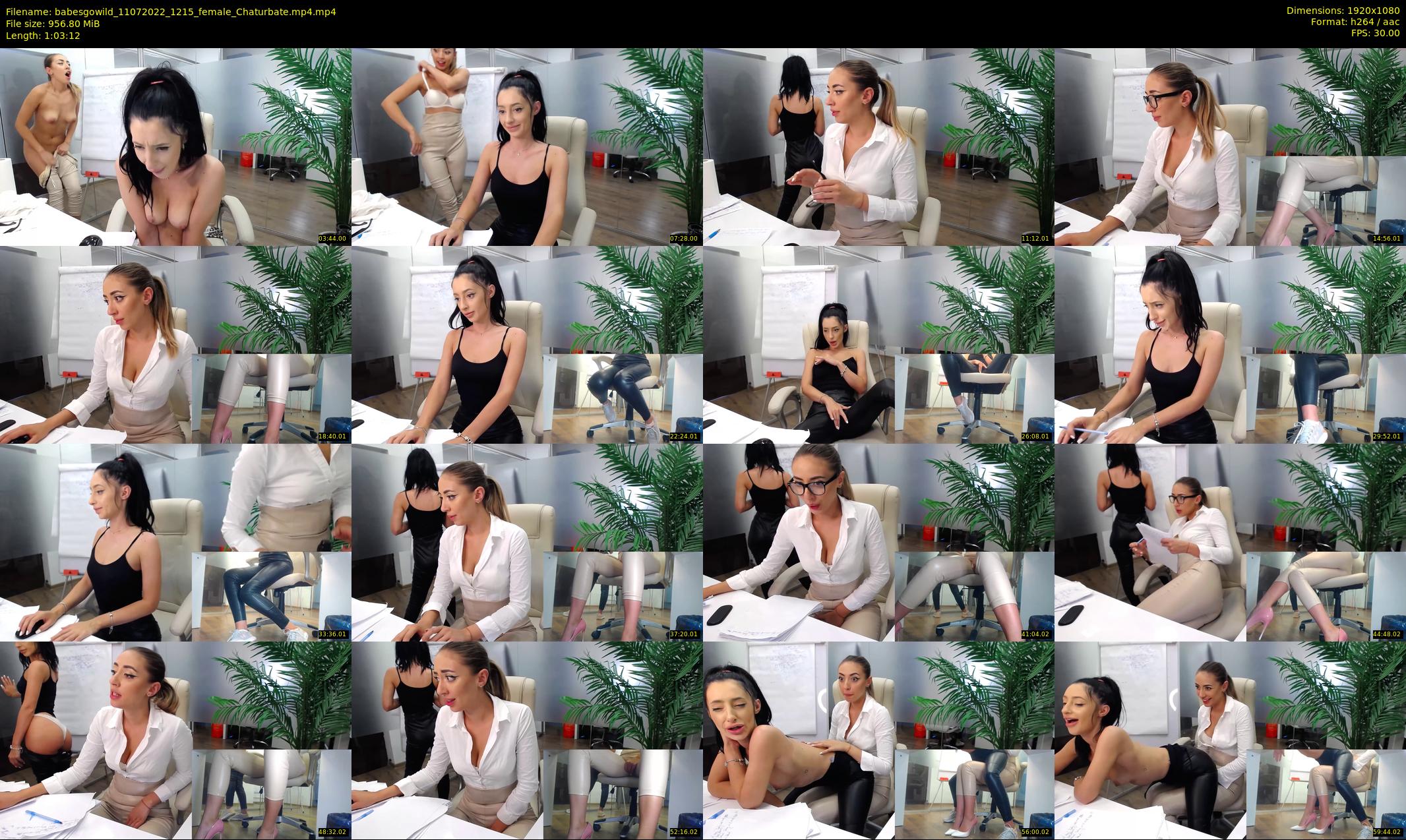 babesgowild — 64 minute Chaturbate couple cam show recording, 1080p, Jul 11, 2022