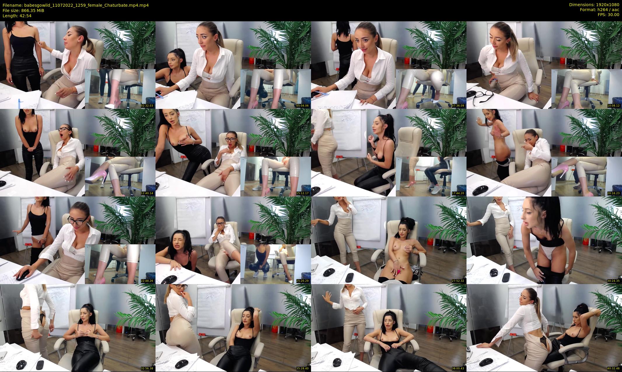 babesgowild — 43 minute Chaturbate couple cam show recording, 1080p, Jul 11, 2022