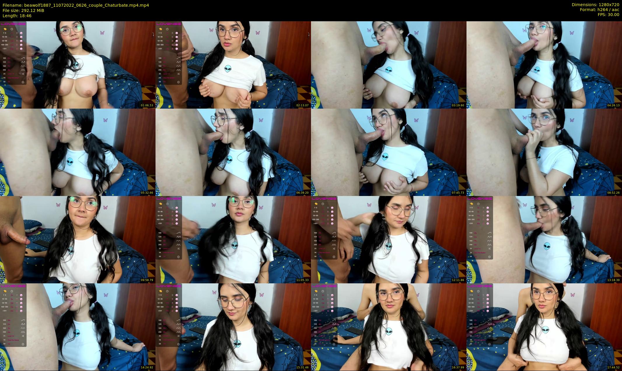 beawolf1887 — 19 minute Chaturbate couple cam show recording, 720p, Jul 11, 2022