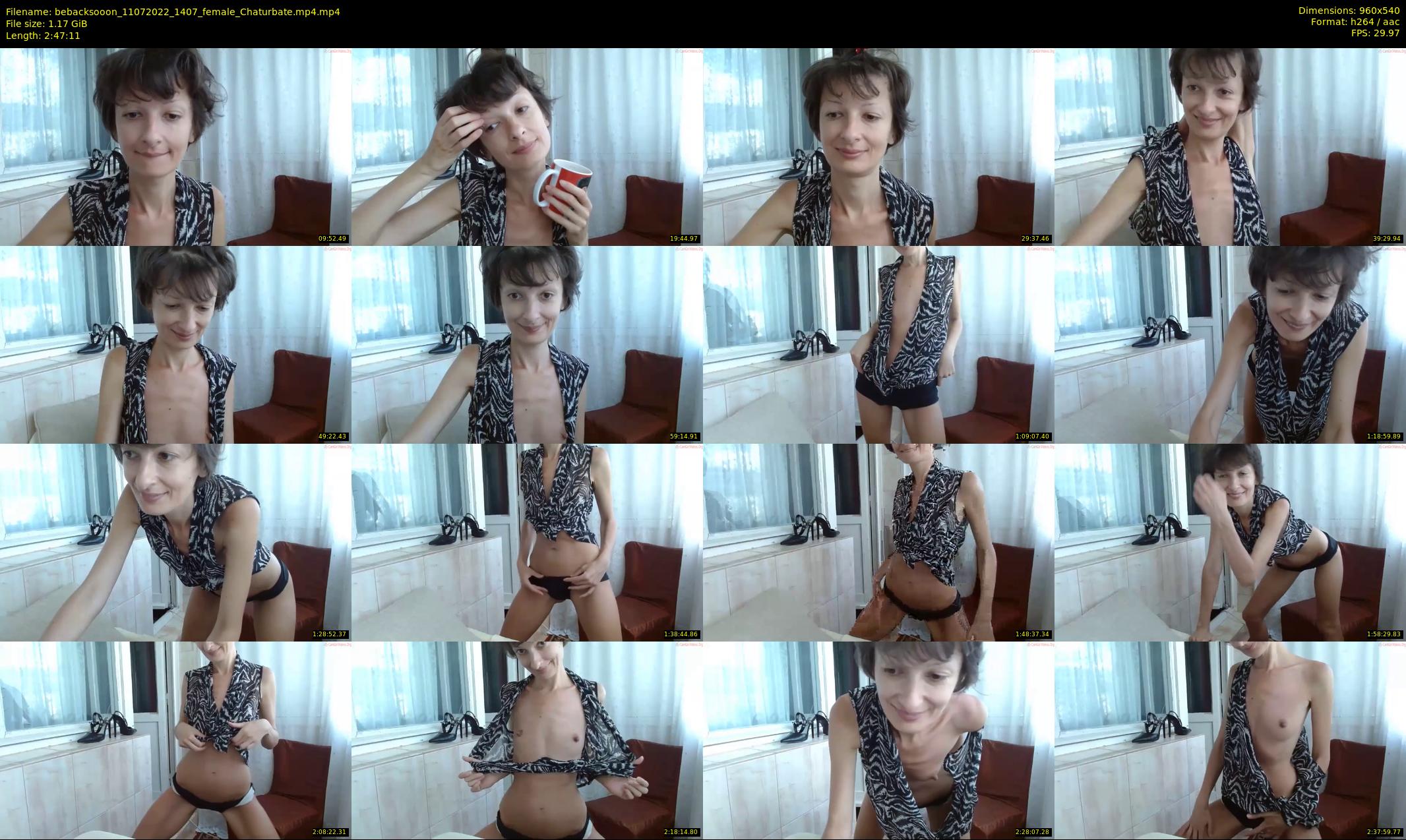bebacksooon — 168 minute Chaturbate female cam show recording, 480p, Jul 11, 2022
