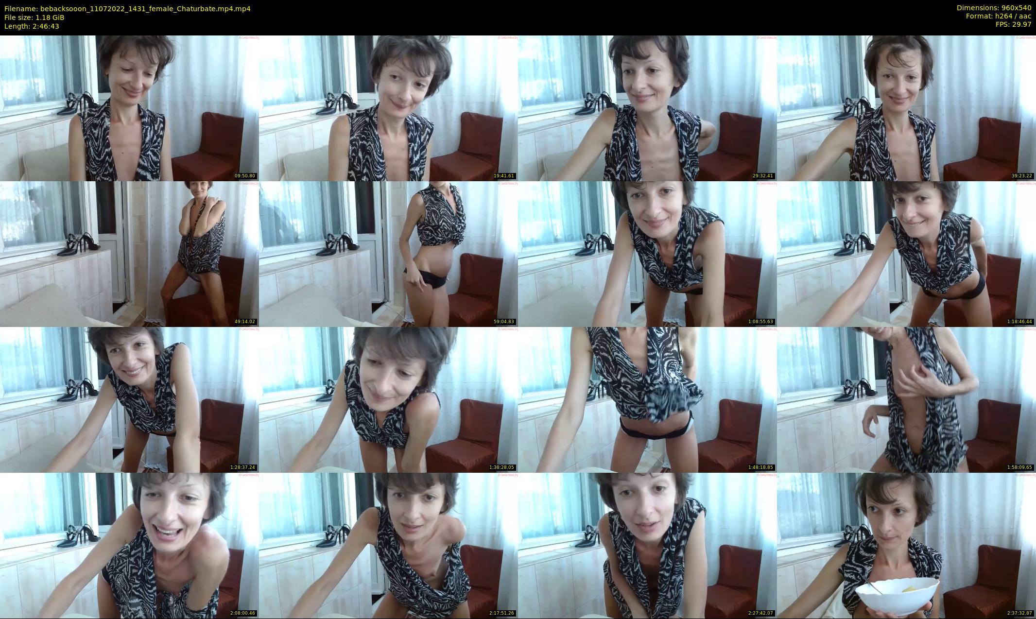 bebacksooon — 167 minute Chaturbate female cam show recording, 480p, Jul 11, 2022