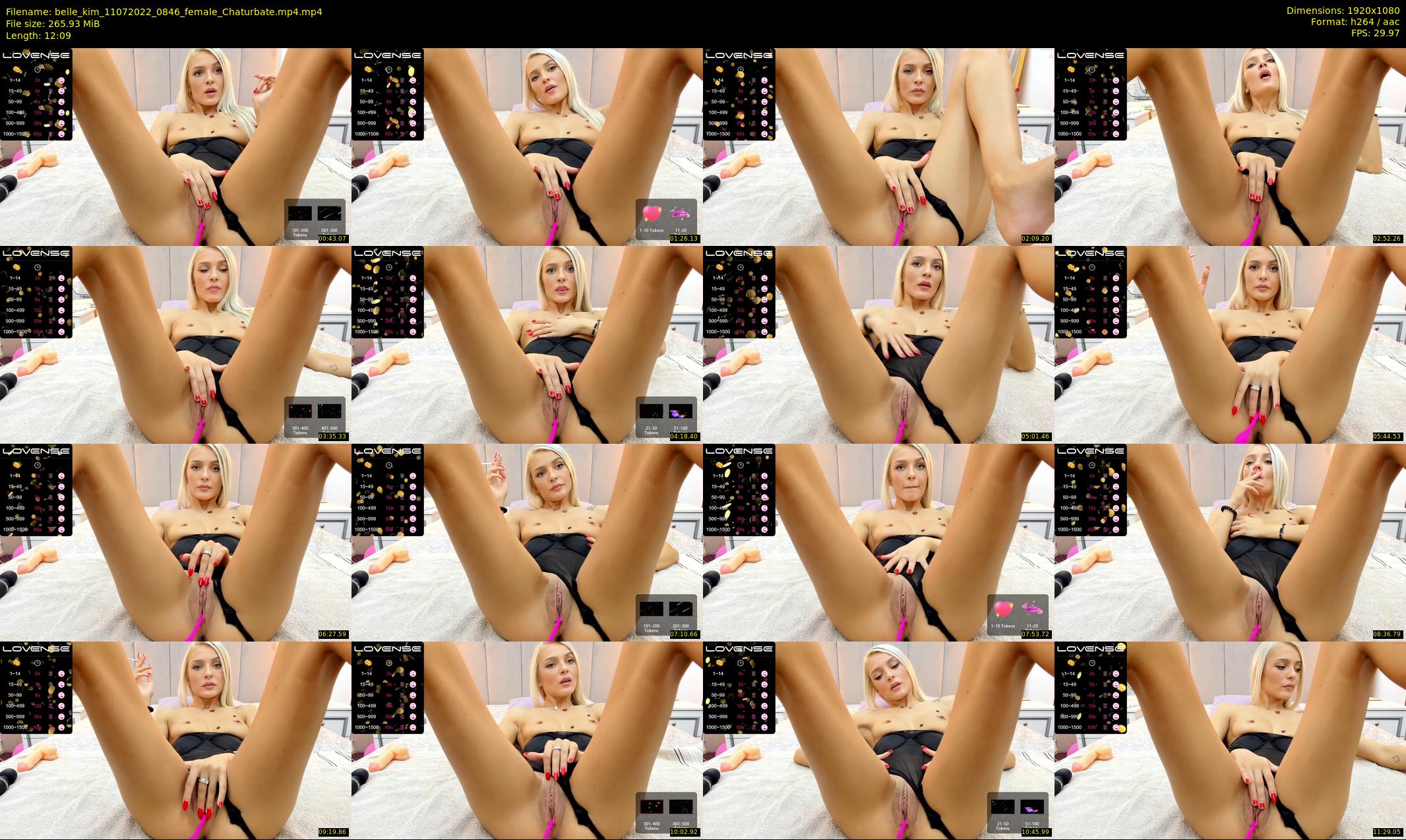 belle_kim — 13 minute Chaturbate female cam show recording, 1080p, Jul 11, 2022