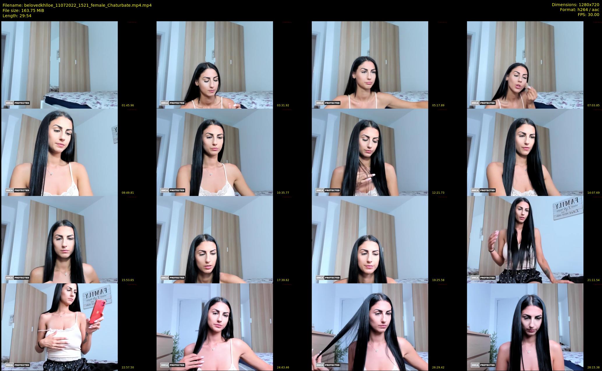 belovedkhlloe — 30 minute Chaturbate female cam show recording, 720p, Jul 11, 2022