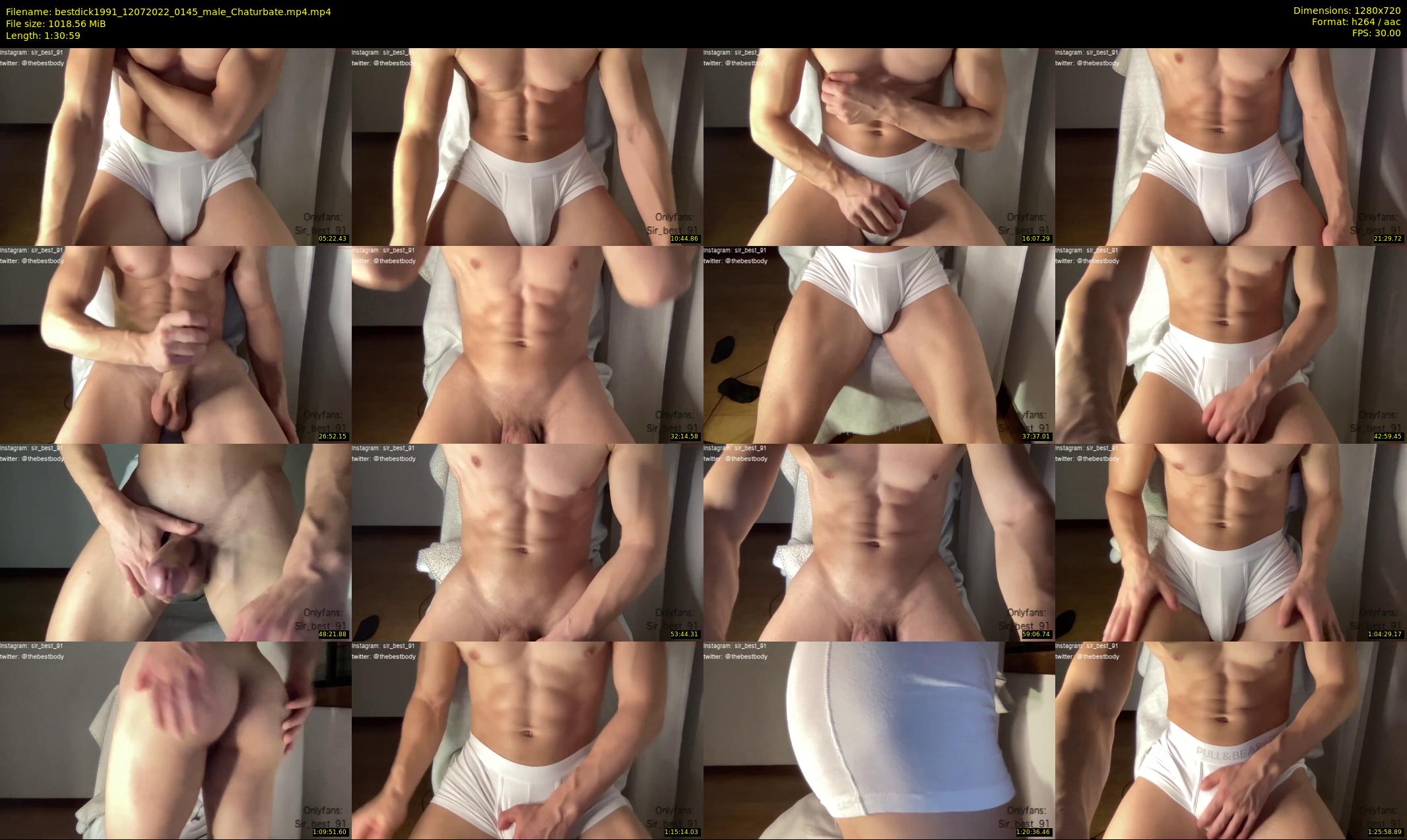 bestdick1991 — 91 minute Chaturbate male cam show recording, 720p, Jul 12, 2022