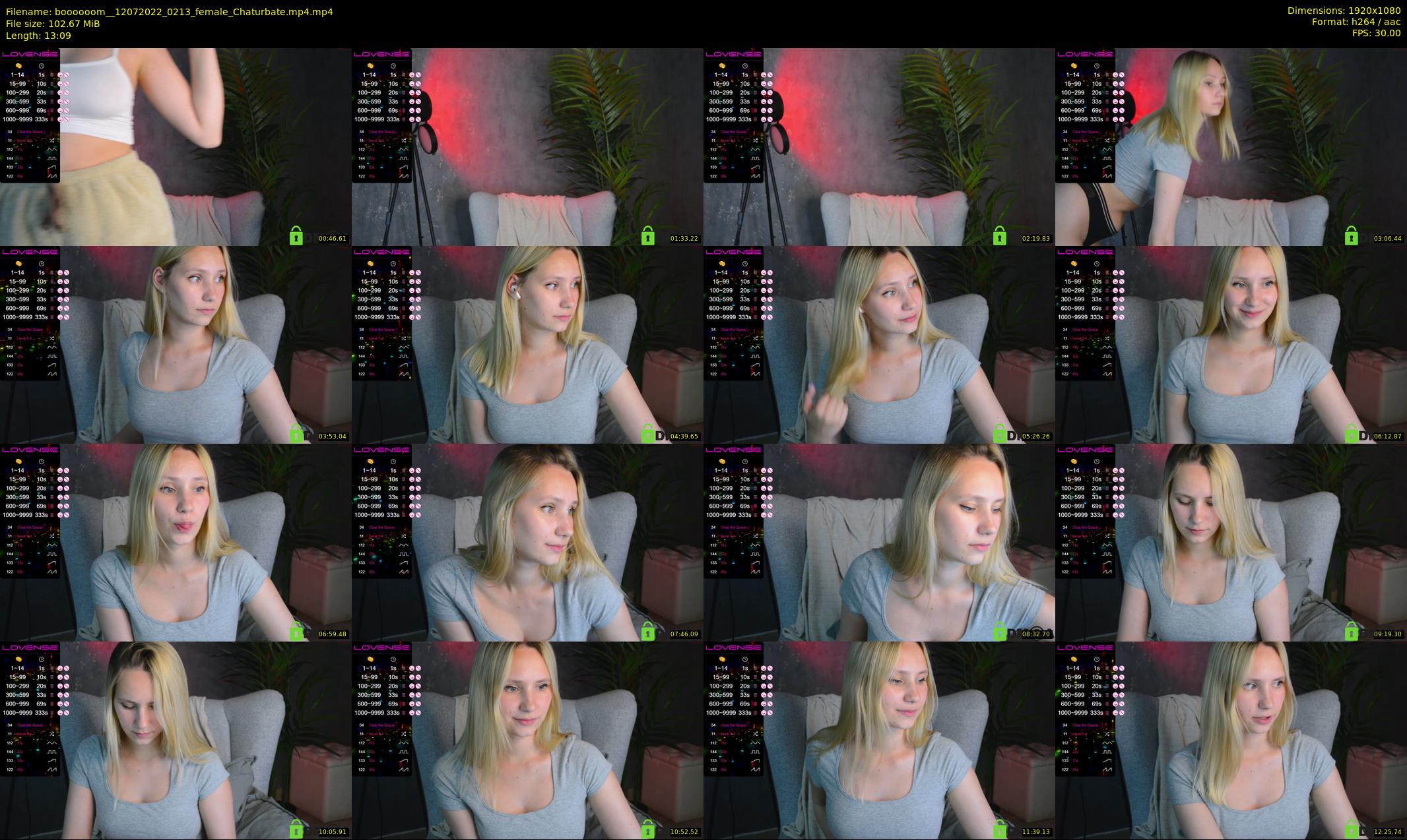 boooooom_ — 14 minute Chaturbate female cam show recording, 1080p, Jul 12, 2022