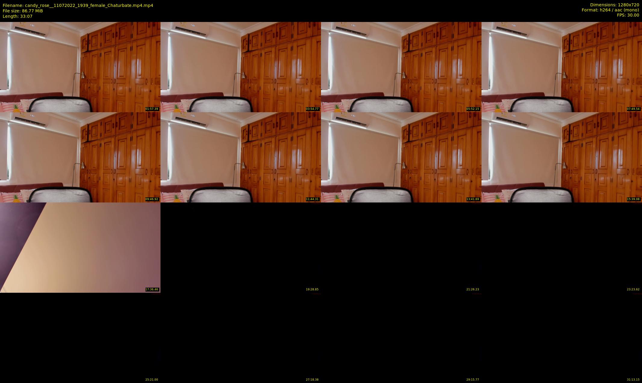 candy_rose_ — 34 minute Chaturbate female cam show recording, 720p, Jul 11, 2022