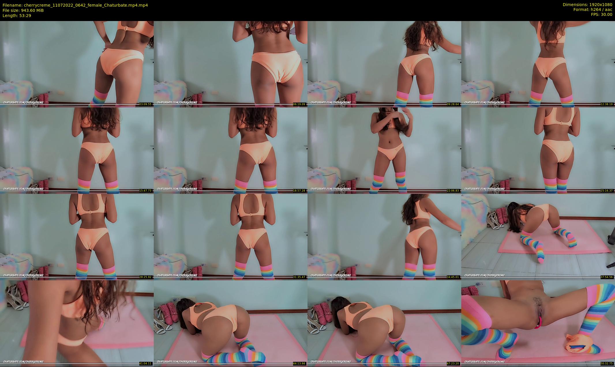 cherrycreme — 54 minute Chaturbate female cam show recording, 1080p, Jul 11, 2022