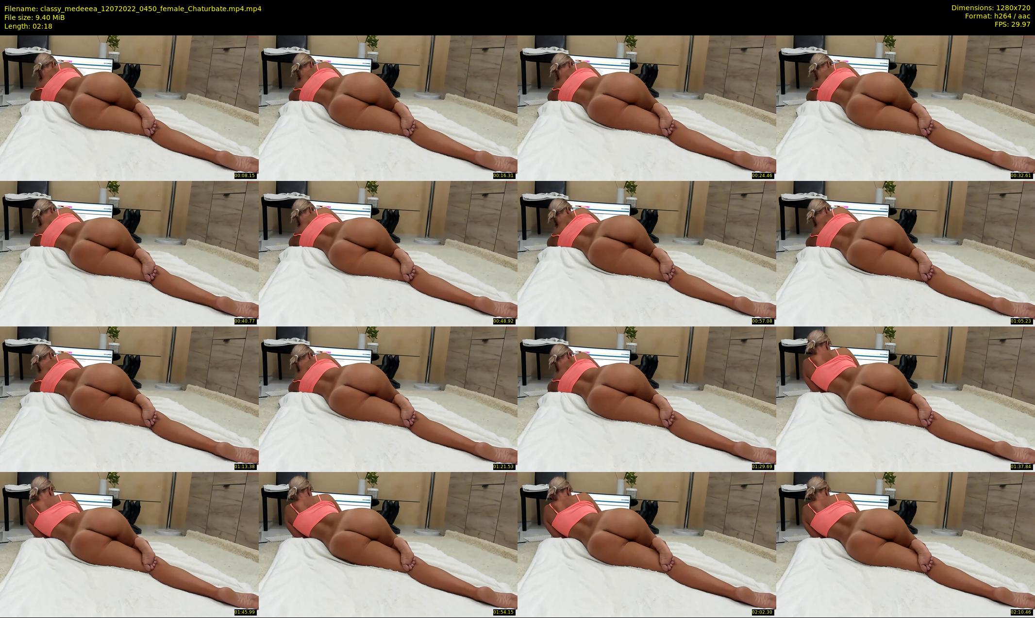 classy_medeeea — 3 minute Chaturbate female cam show recording, 720p, Jul 12, 2022