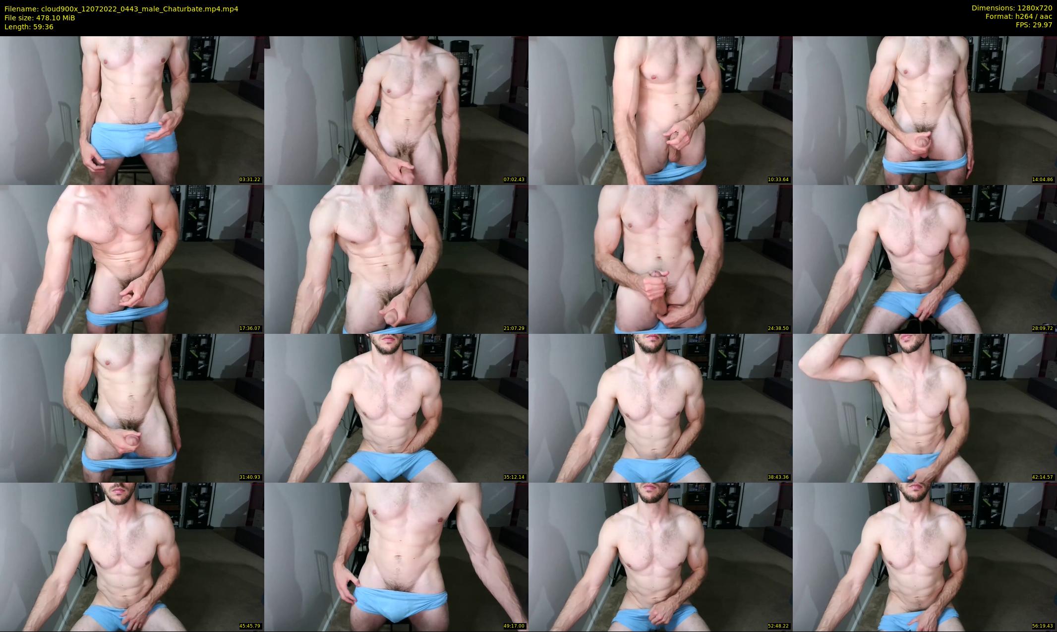 cloud900x — 60 minute Chaturbate male cam show recording, 720p, Jul 12, 2022
