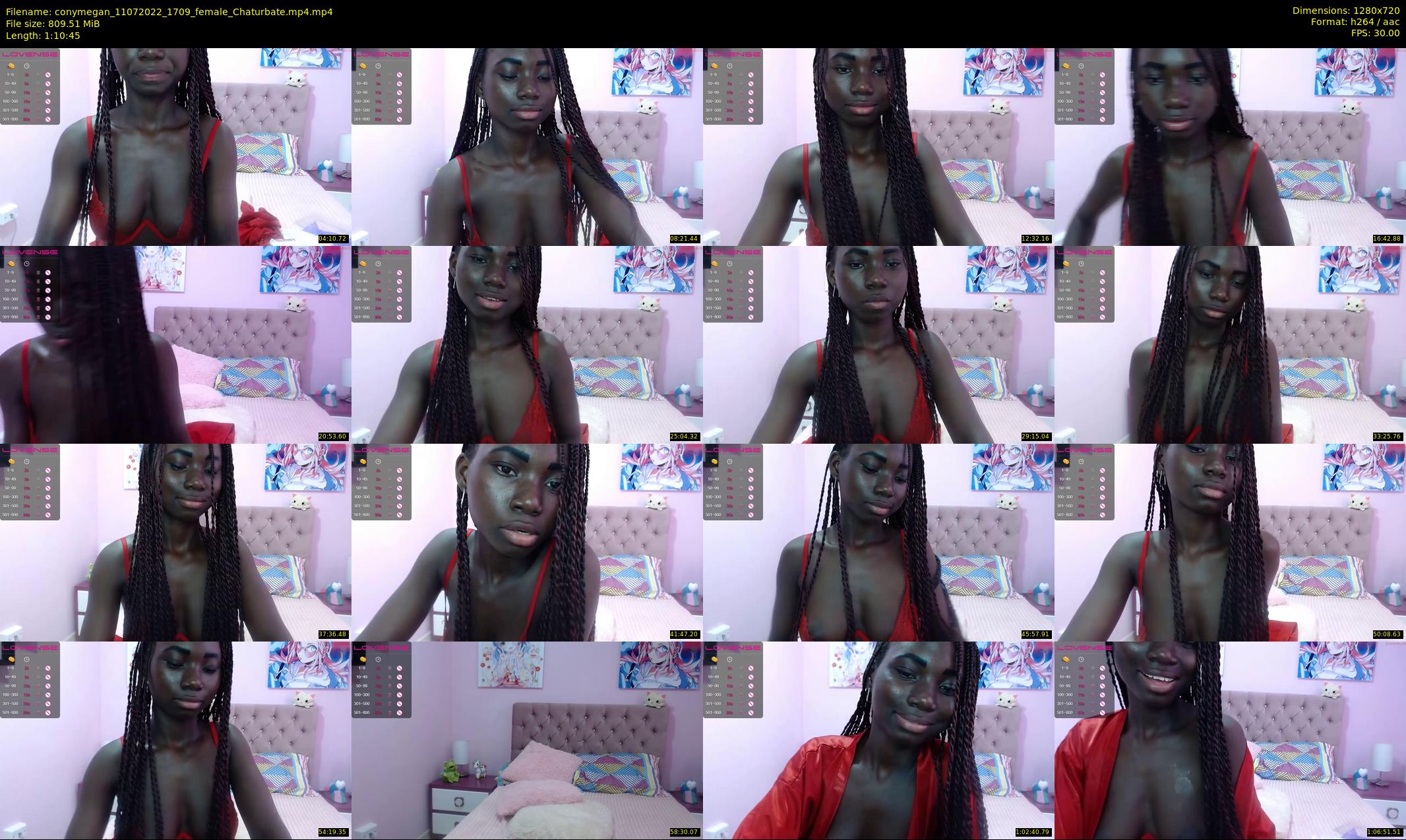 conymegan — 71 minute Chaturbate female cam show recording, 720p, Jul 11, 2022
