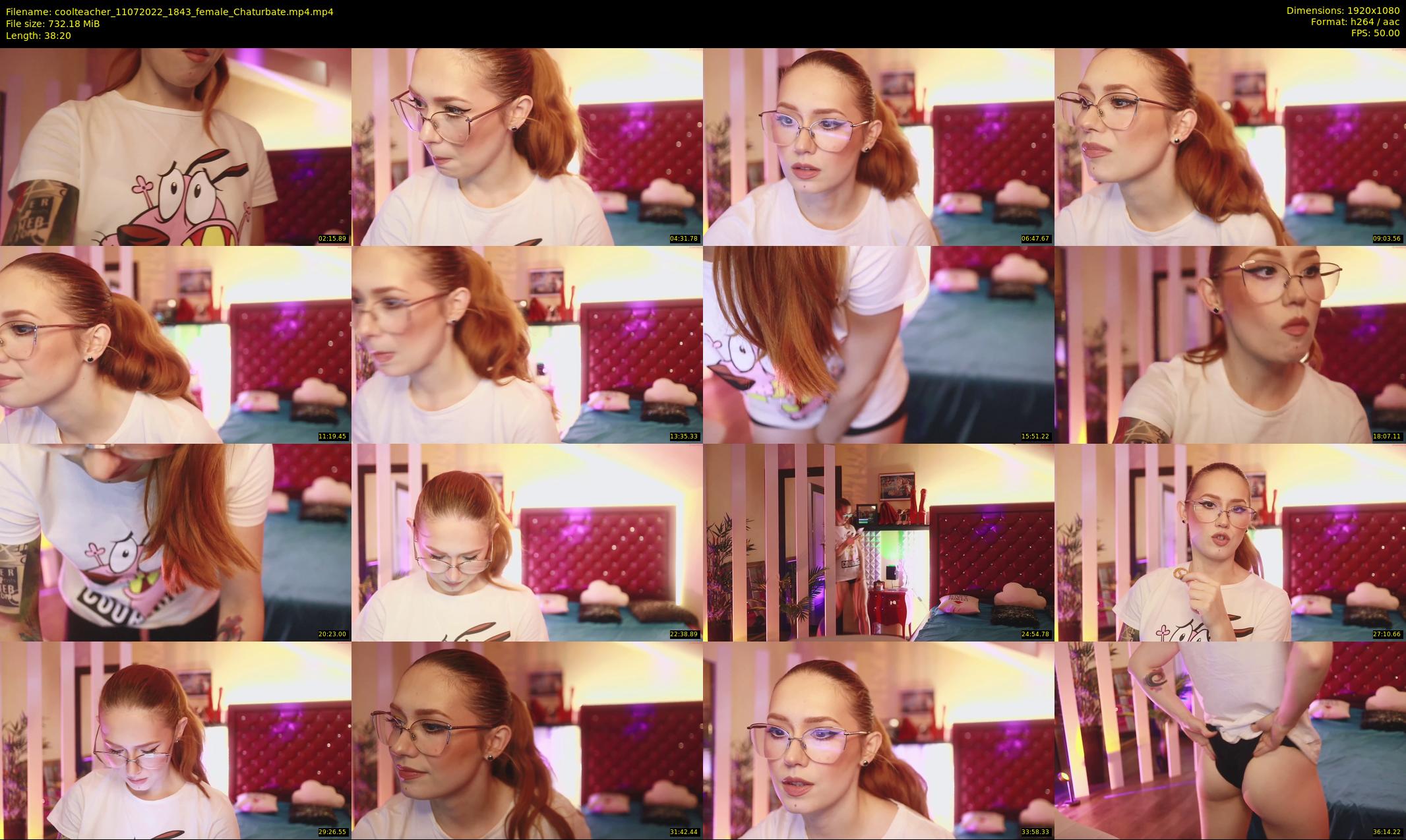coolteacher — 39 minute Chaturbate female cam show recording, 1080p, Jul 11, 2022