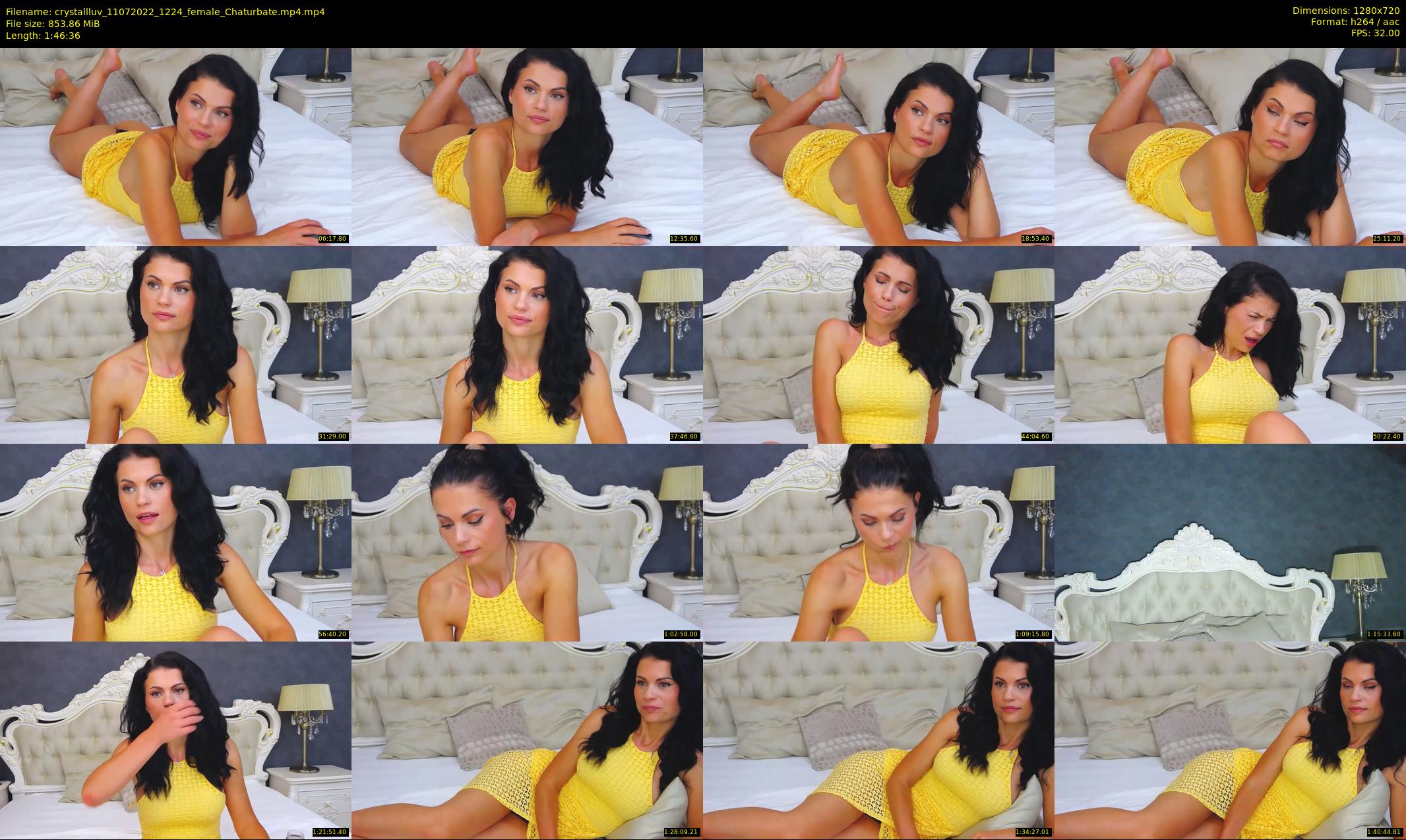 crystallluv — 107 minute Chaturbate female cam show recording, 720p, Jul 11, 2022