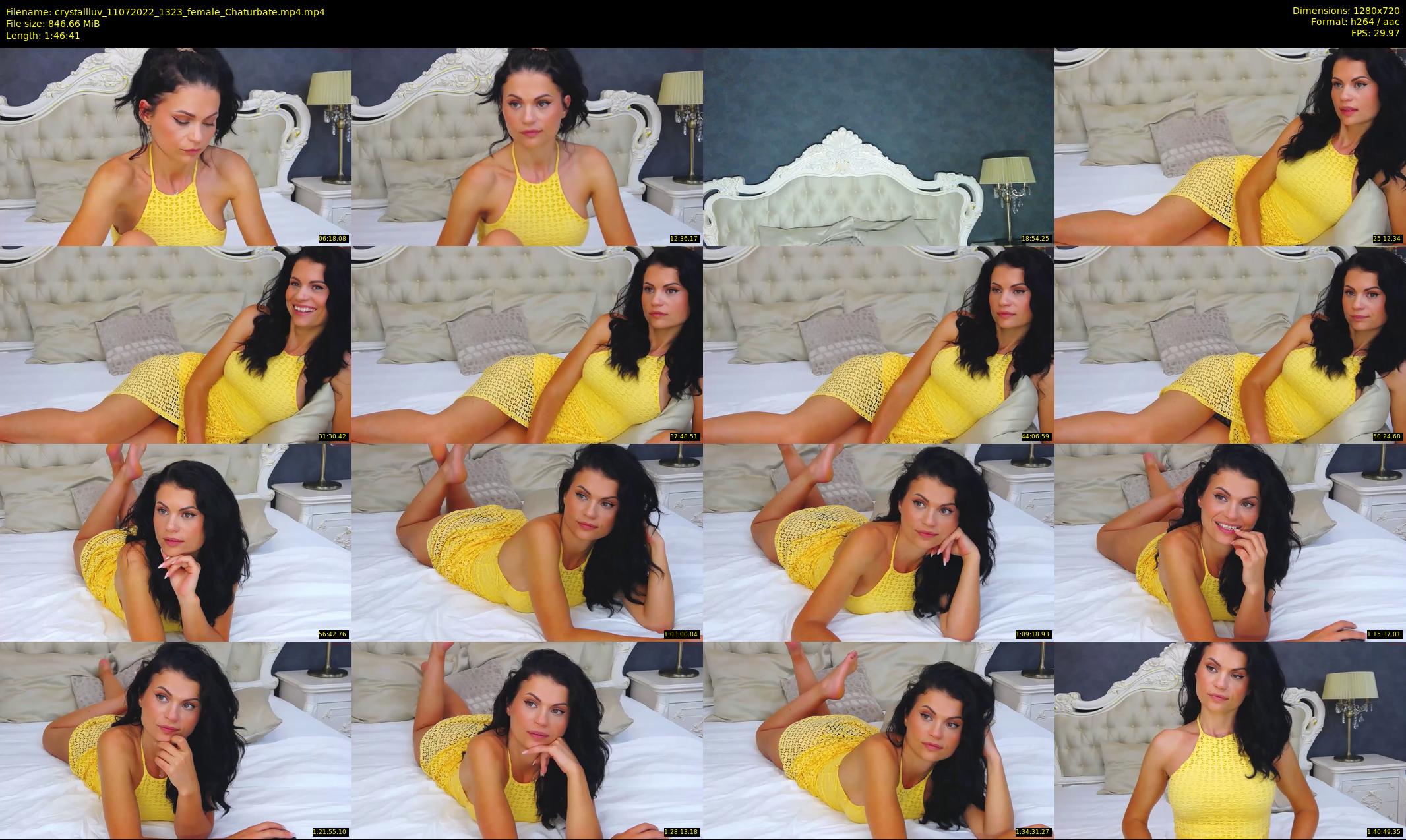 crystallluv — 107 minute Chaturbate female cam show recording, 720p, Jul 11, 2022