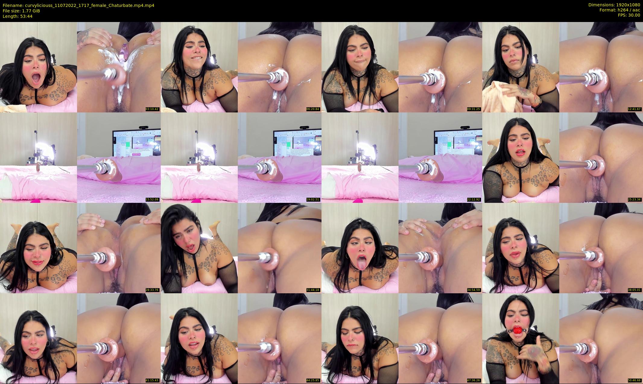 curvyliciouss — 54 minute Chaturbate female cam show recording, 1080p, Jul 11, 2022