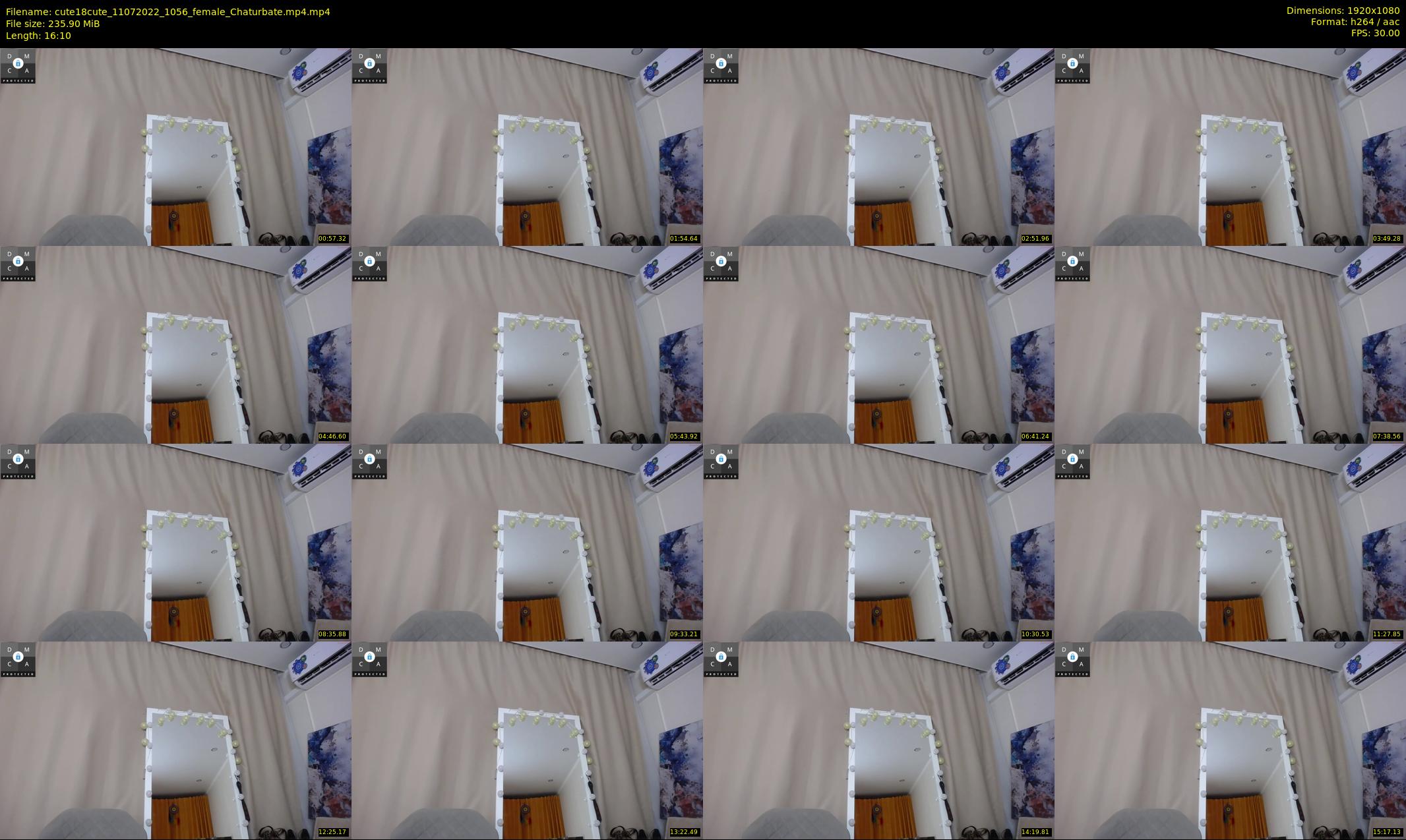 cute18cute — 17 minute Chaturbate female cam show recording, 1080p, Jul 11, 2022