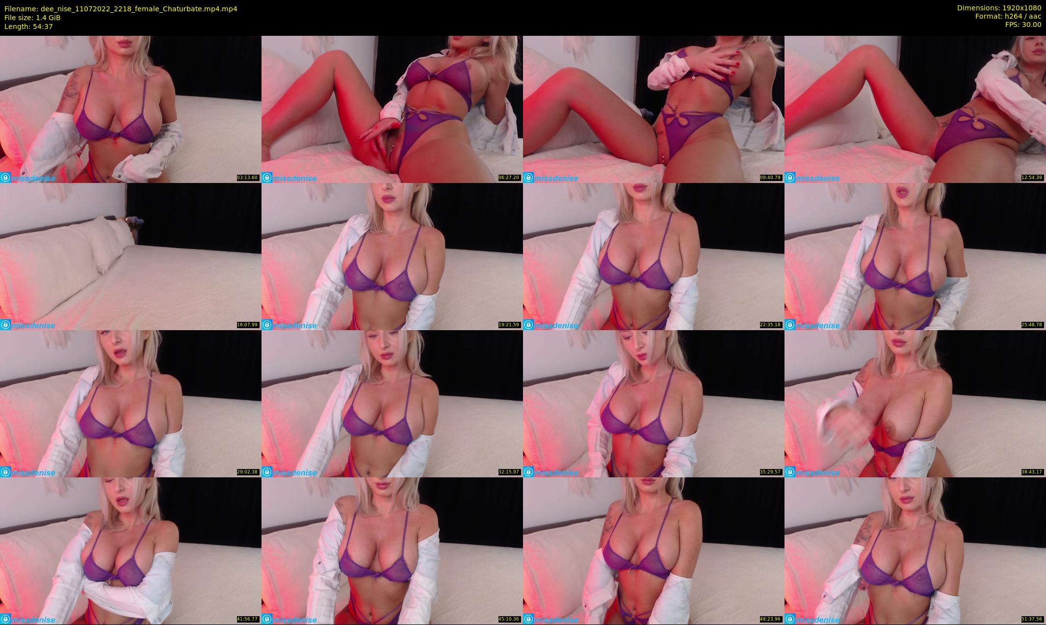 dee_nise — 55 minute Chaturbate female cam show recording, 1080p, Jul 11, 2022