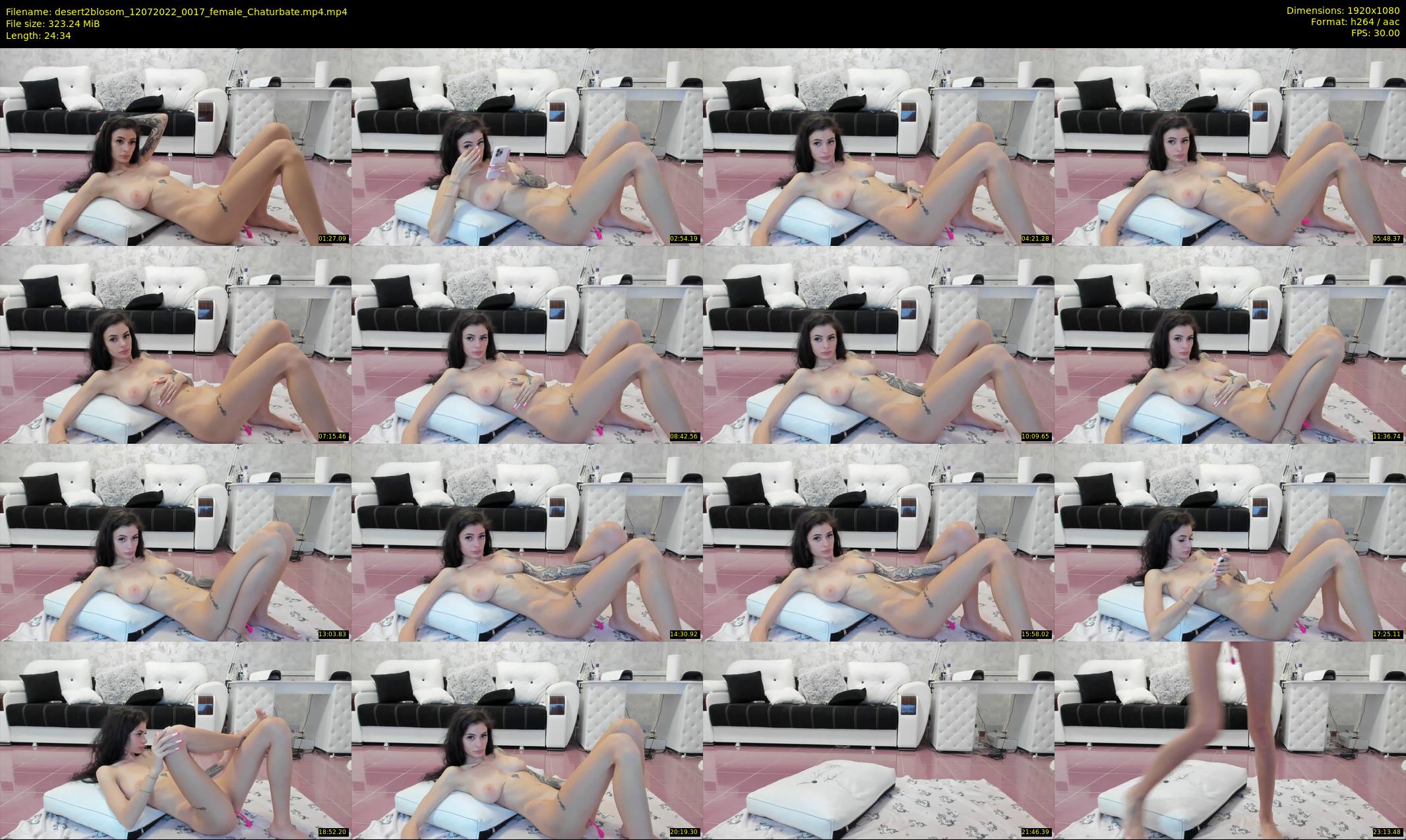 desert2blosom — 25 minute Chaturbate female cam show recording, 1080p, Jul 12, 2022