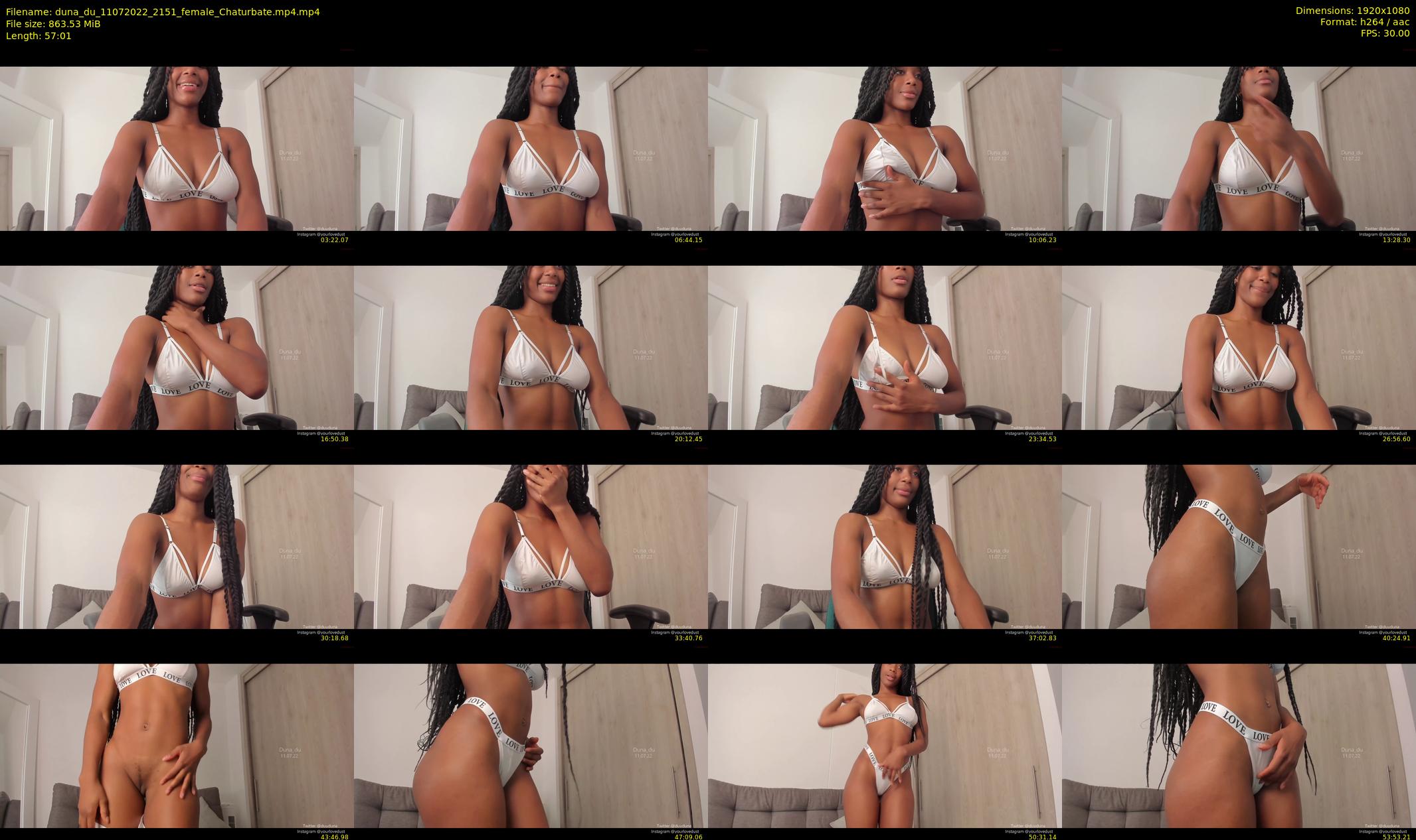 duna_du — 58 minute Chaturbate female cam show recording, 1080p, Jul 11, 2022