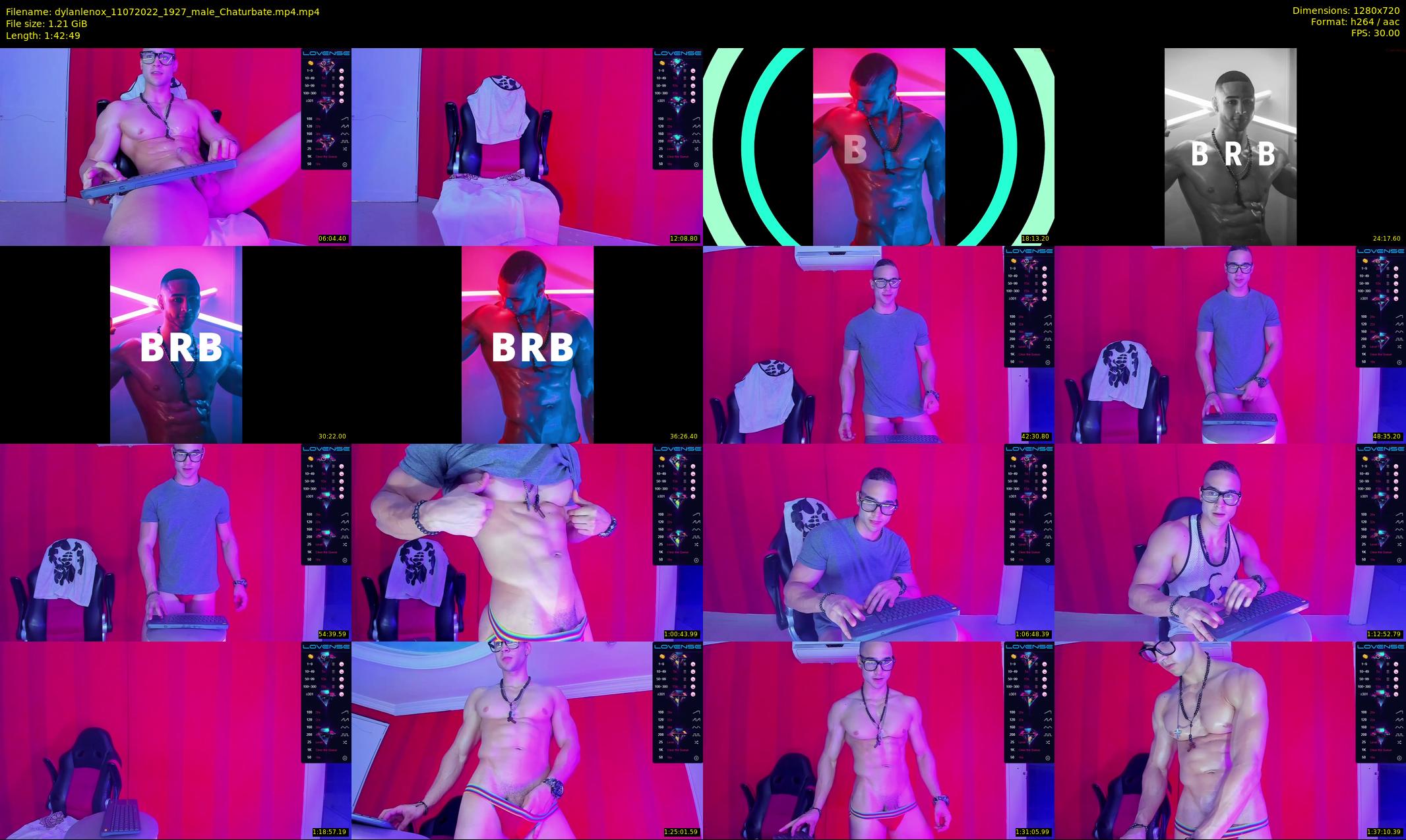 dylanlenox — 103 minute Chaturbate male cam show recording, 720p, Jul 11, 2022